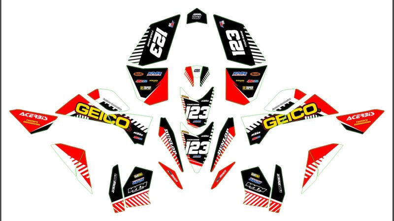 2E1 - XC SX 450 525 (20) KTM XC SX 450 525 #20