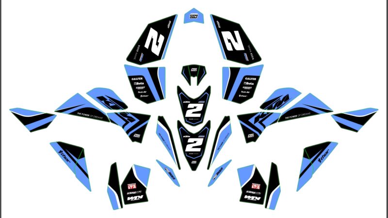 KTM XC SX 450 525 #21