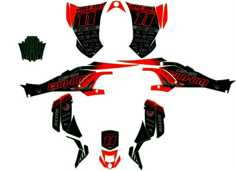 CAN - AM DS 450 (8) Can Am Ds 450 #8