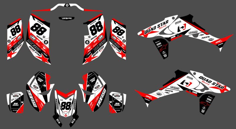 TRX 450R (51) Honda TRX 450 #51