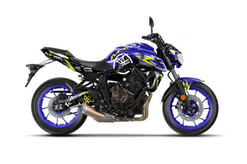 Yamaha MT 07 2017-2020 (3) Mockup Yamaha MT 07 2017-2020 #3