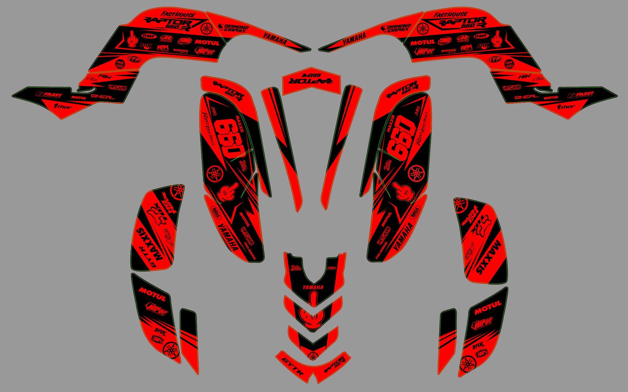 Yamaha Raptor 660 #27