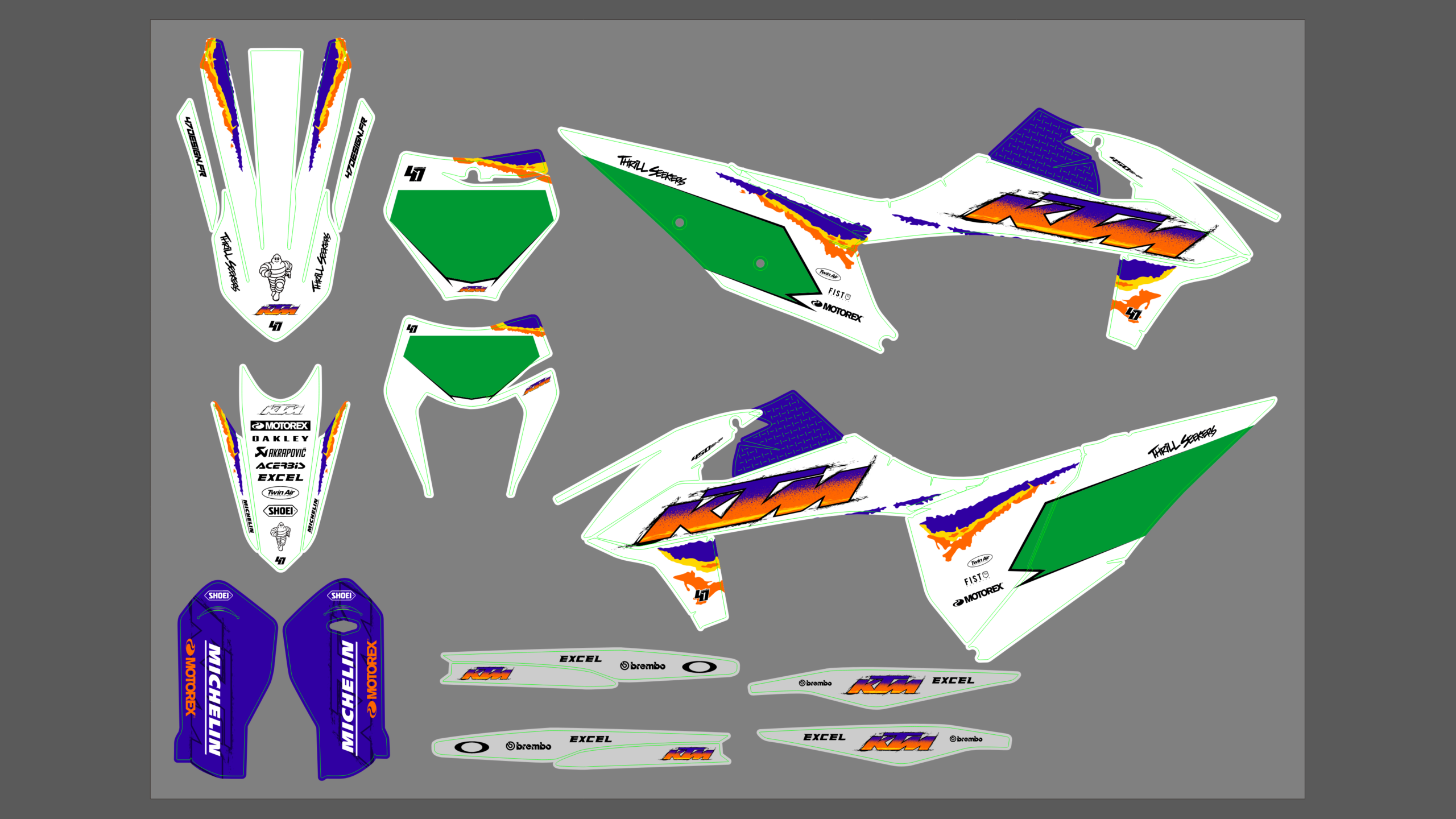 KTM EXC 20-23 #120