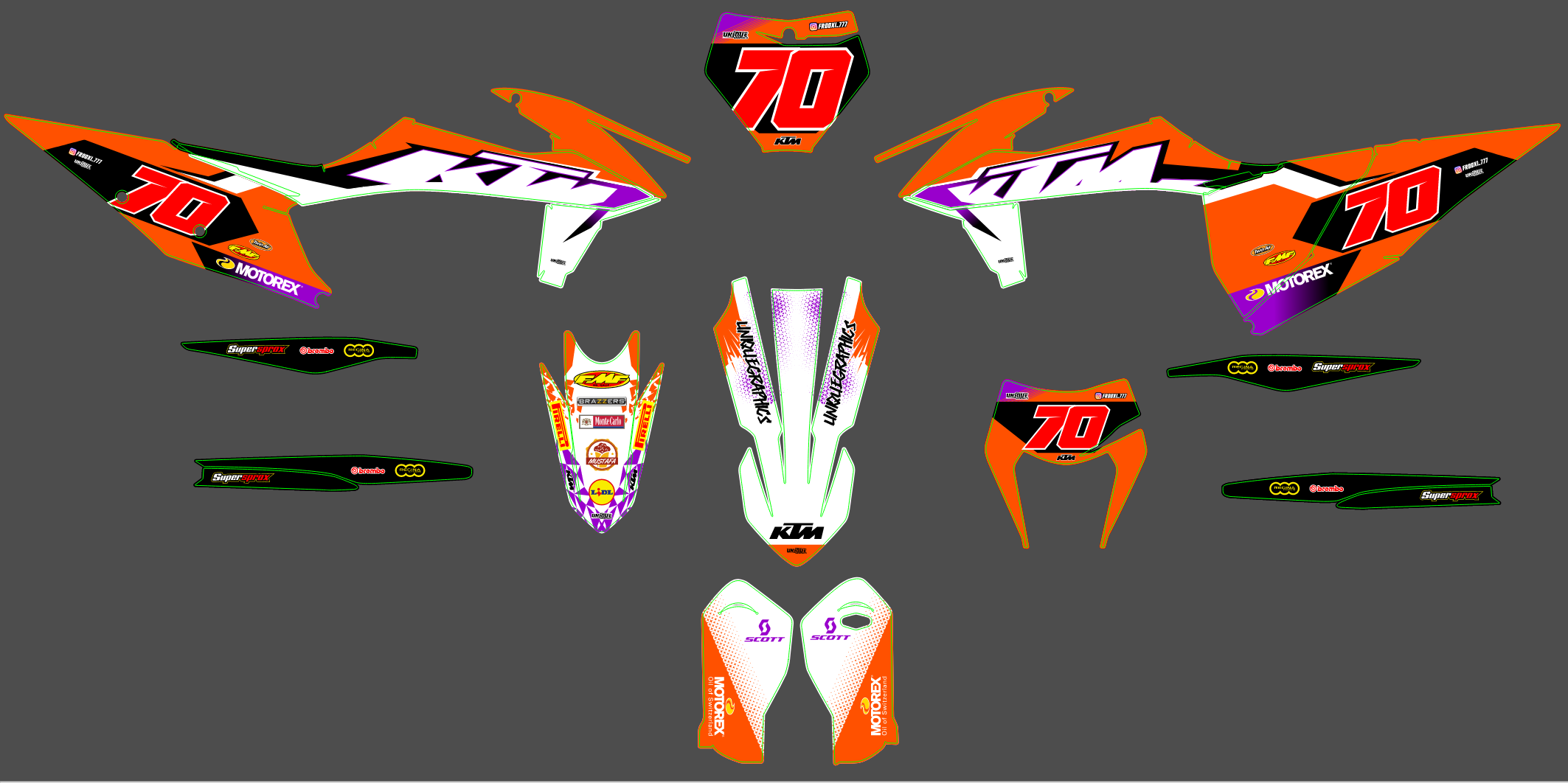 KTM EXC 20-23 #121