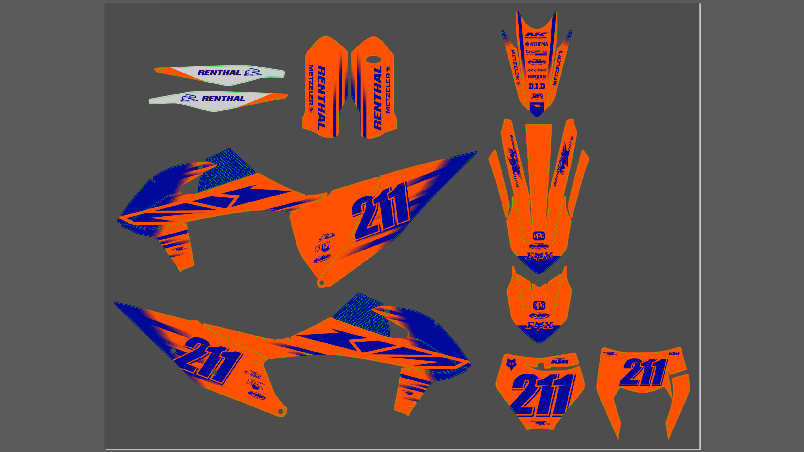 KTM EXC 20-23 #123