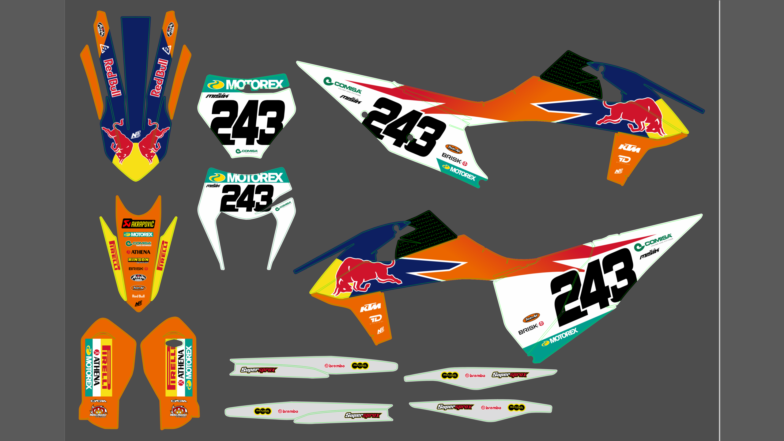 KTM EXC 20-23 #127