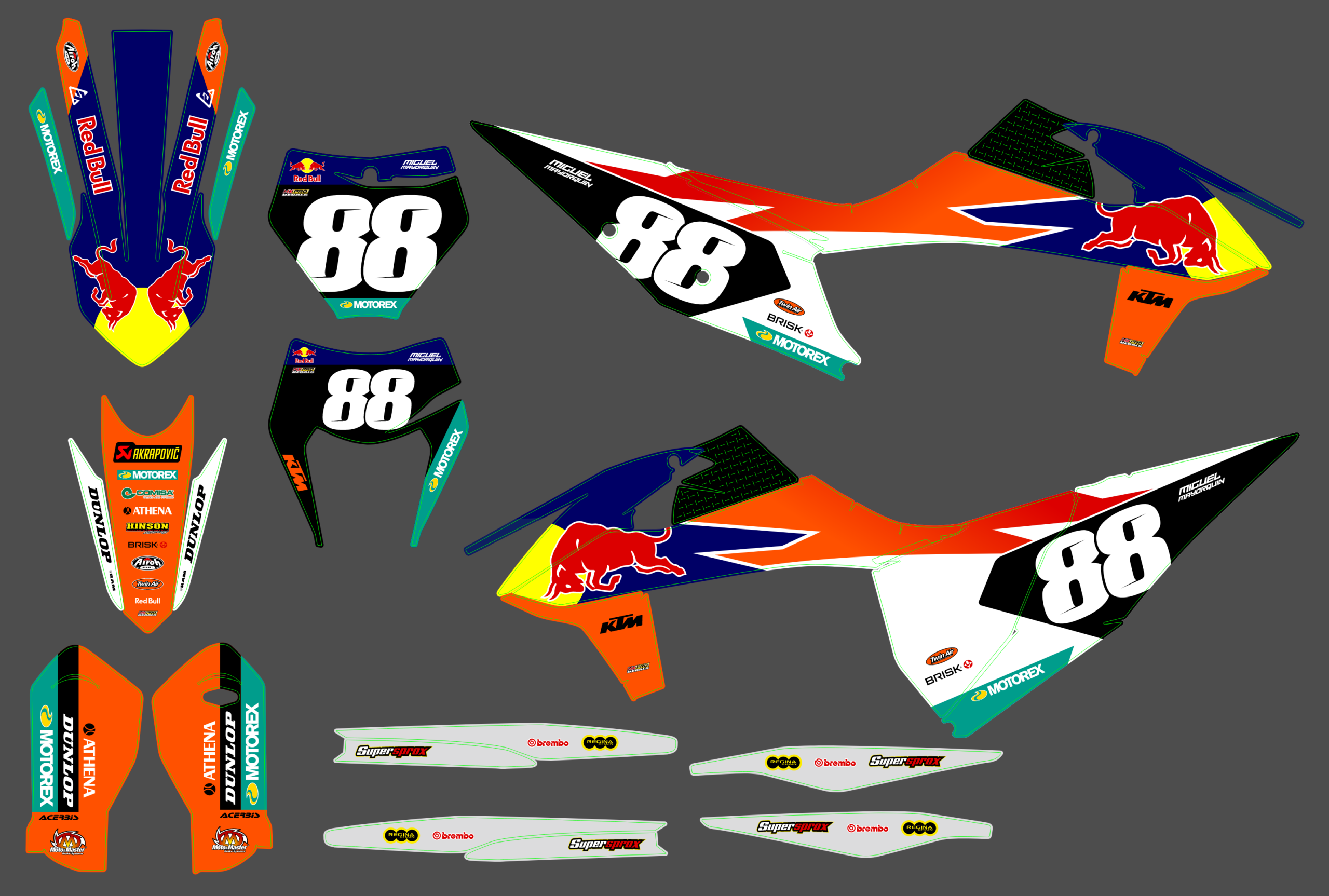 KTM EXC 20-23 #134