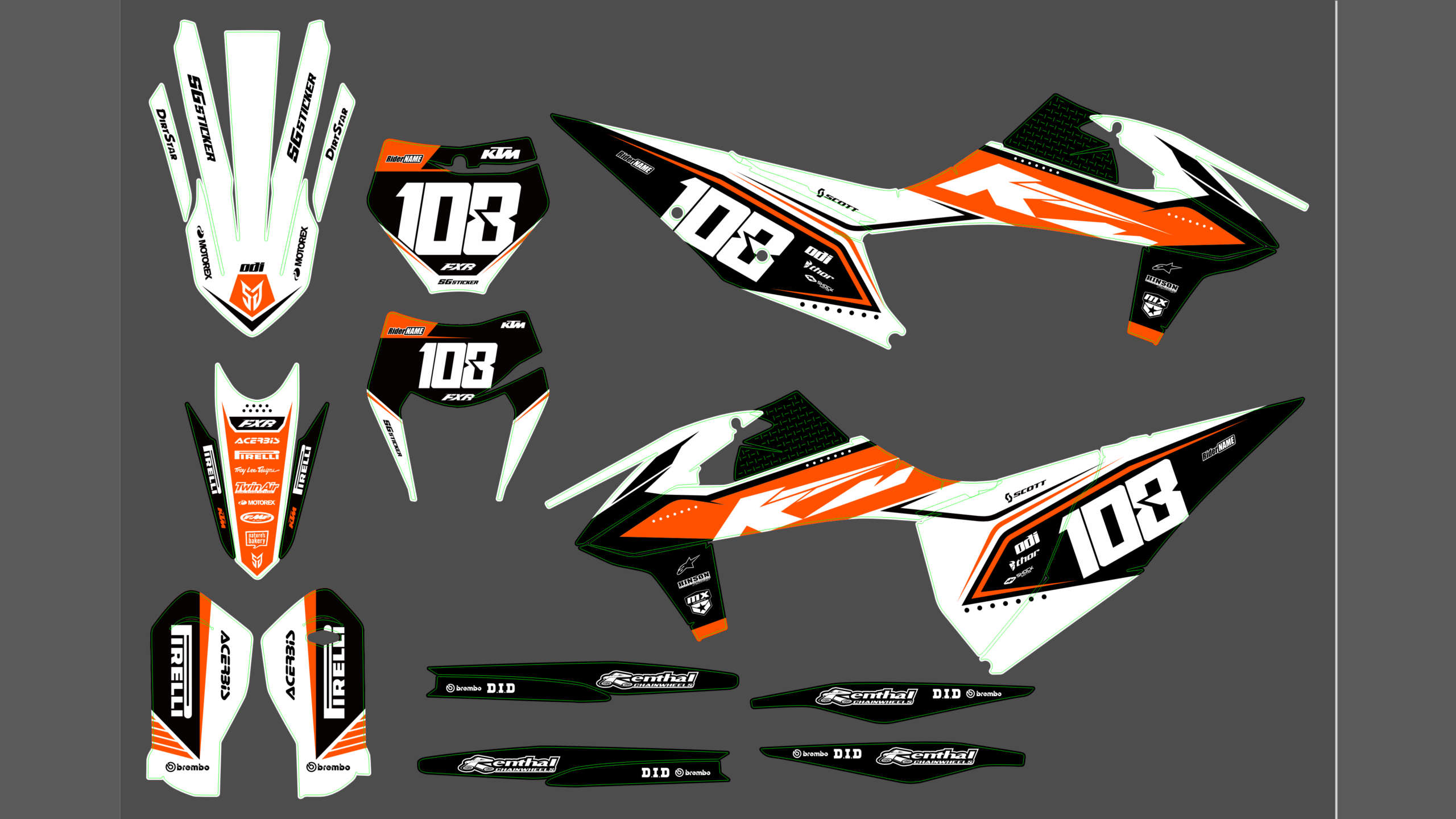 KTM EXC 20-23 #138