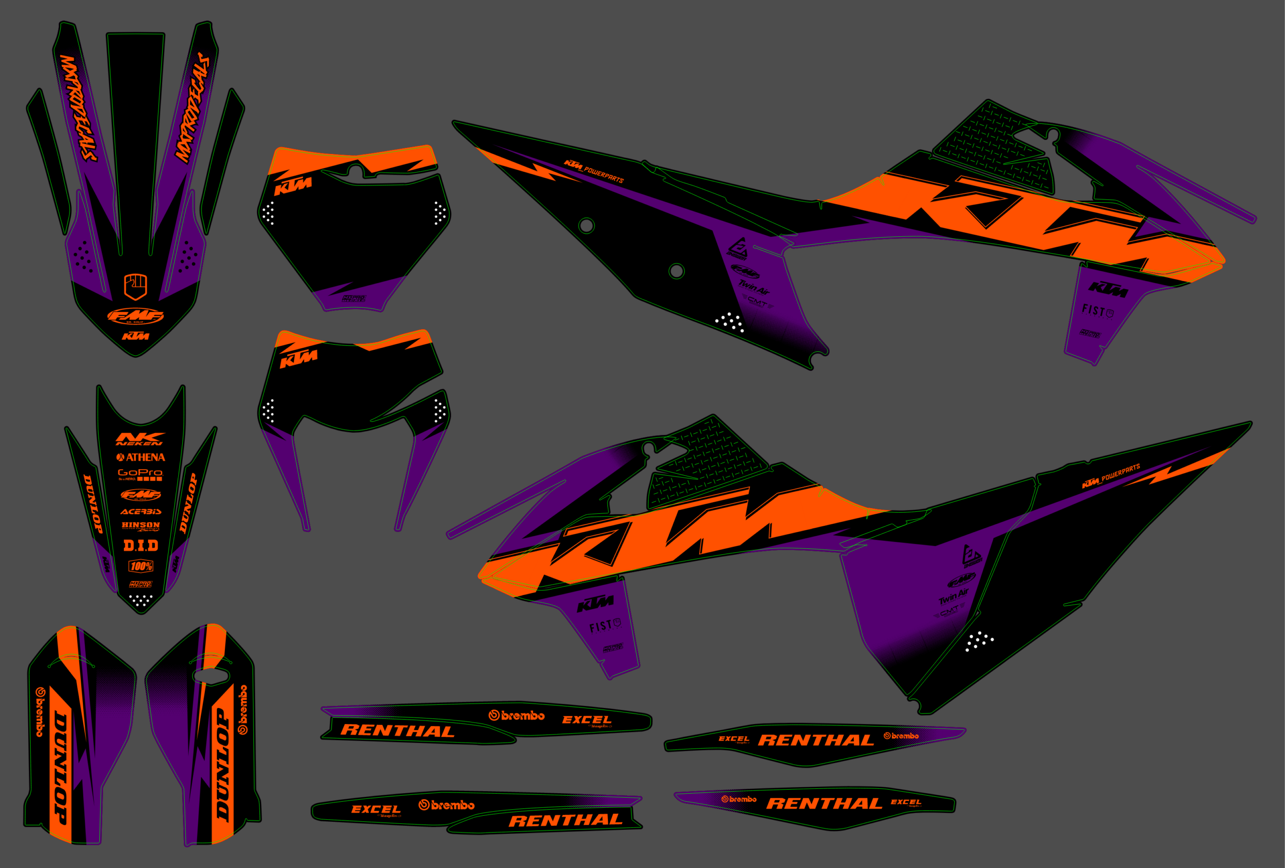 KTM EXC 20-23 #140