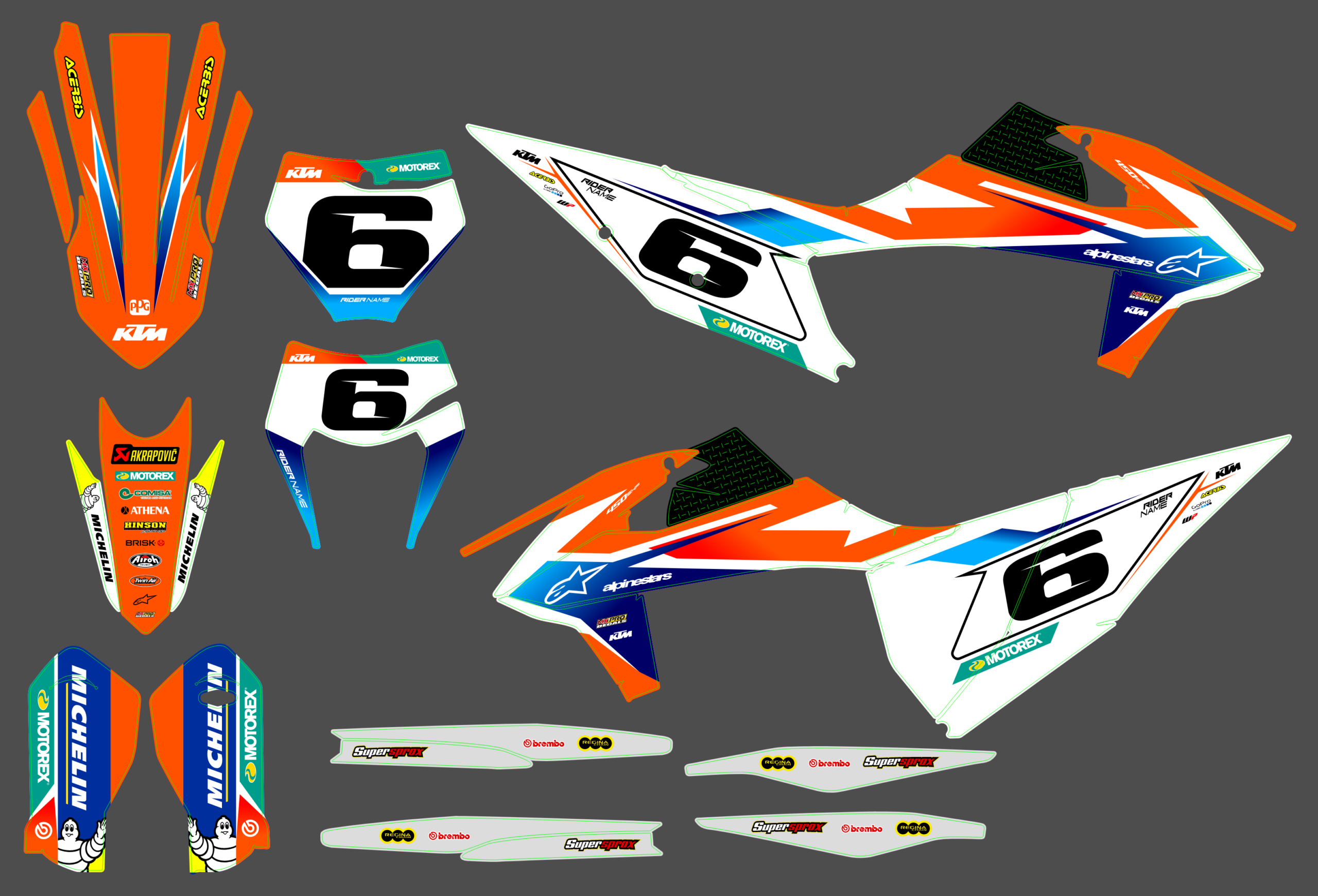 KTM EXC 20-23 #142