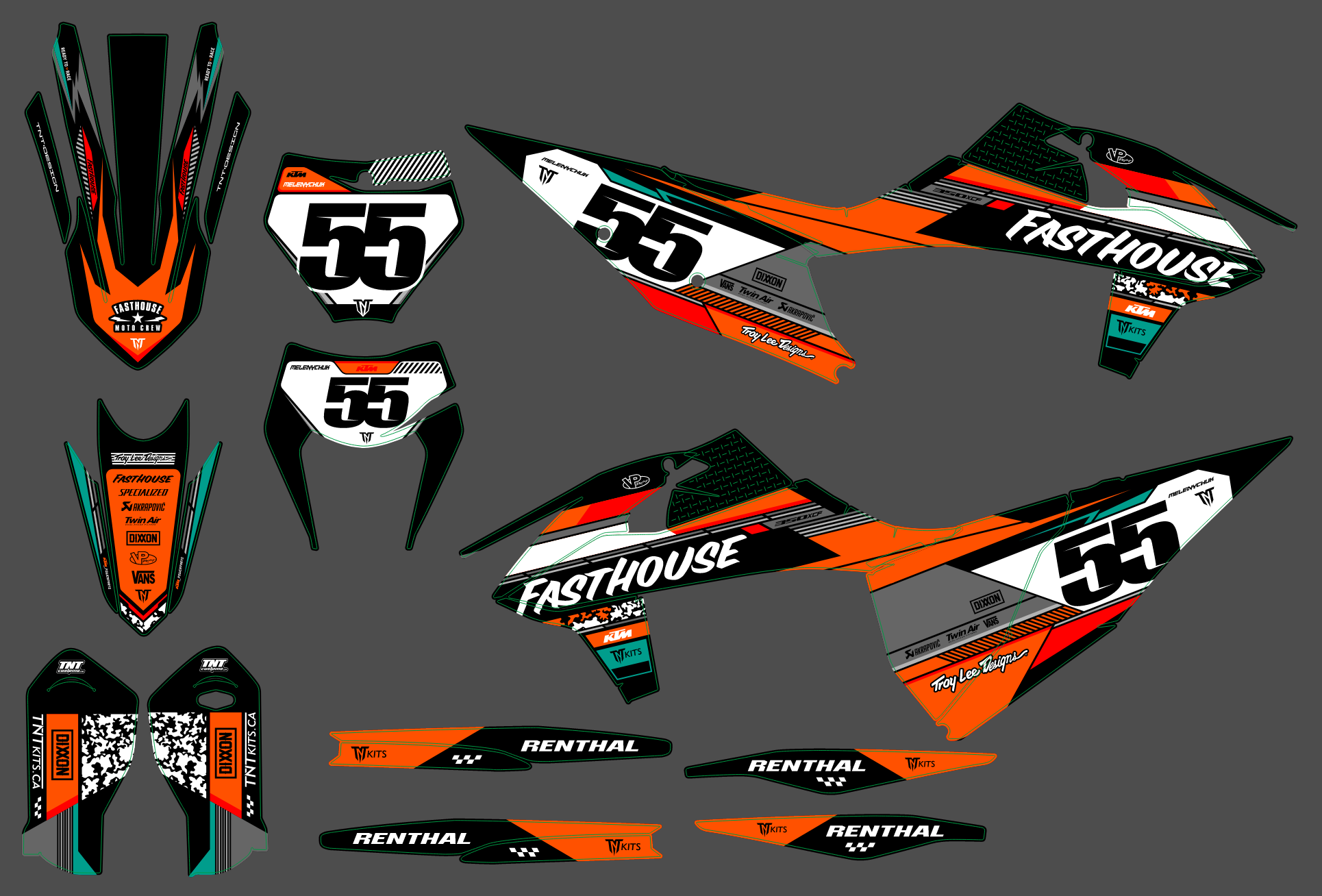 KTM EXC 20-23 #168