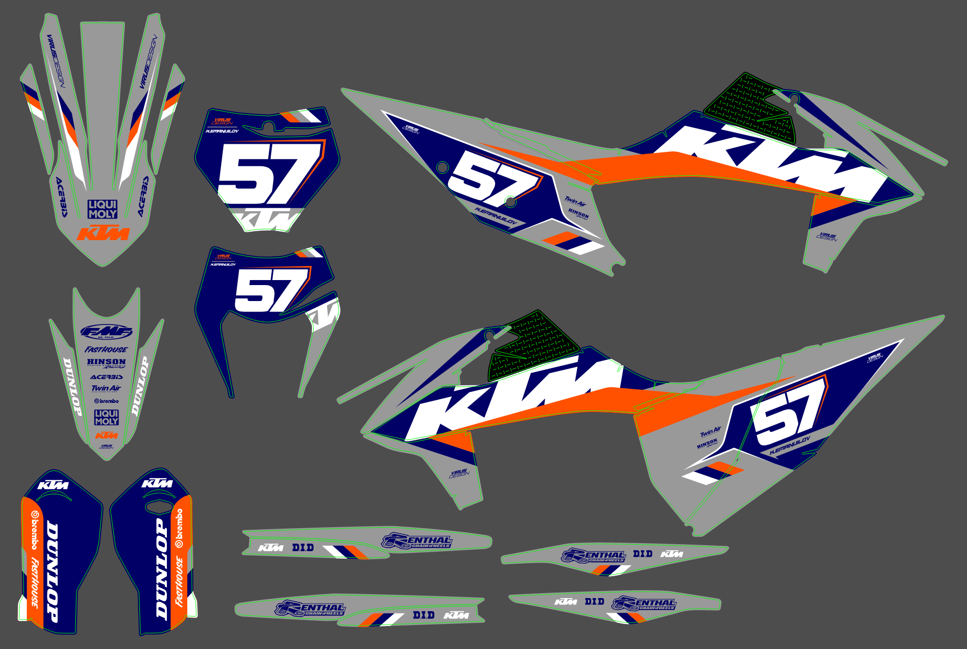 KTM EXC 20-23 #179