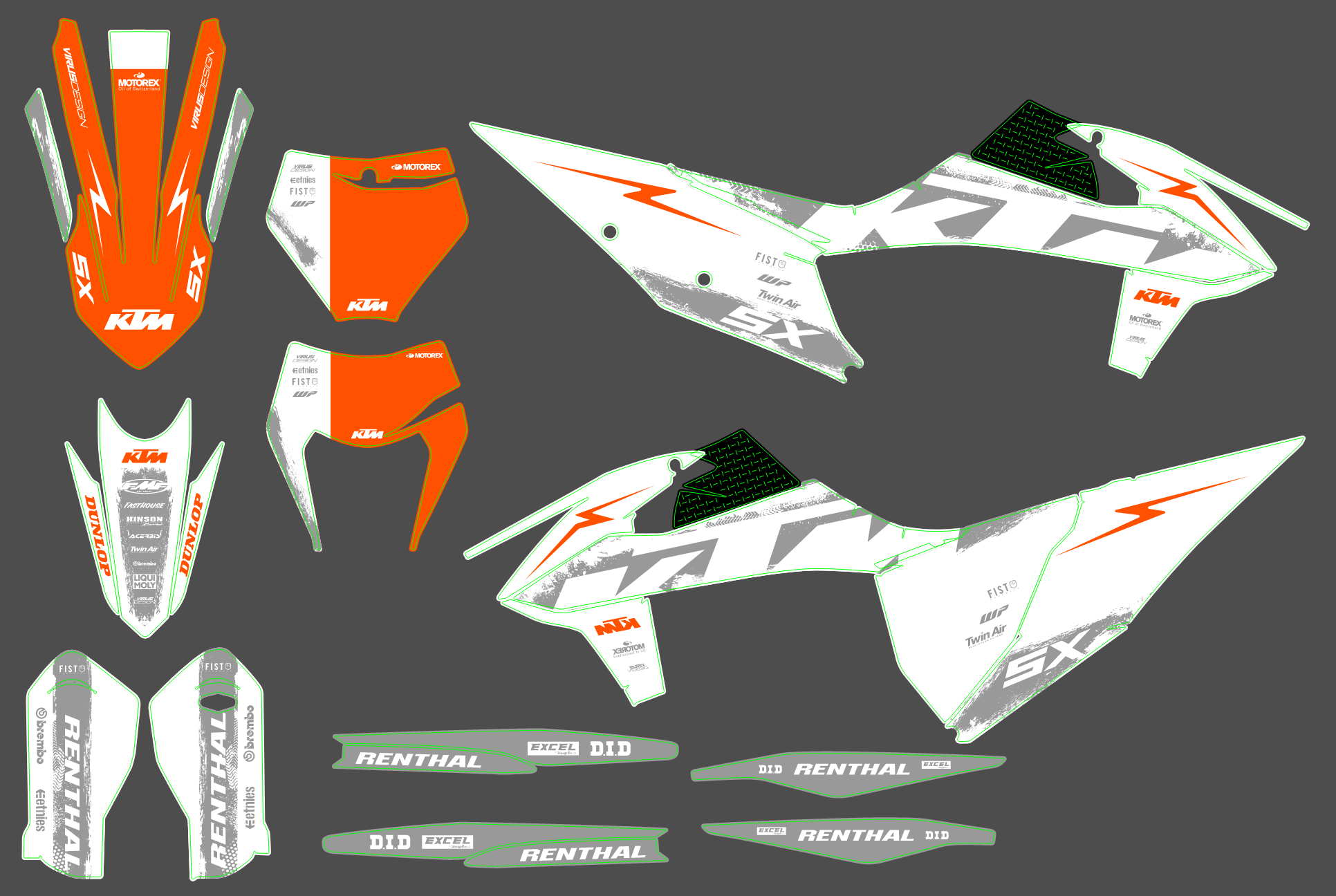 KTM EXC 20-23 #184