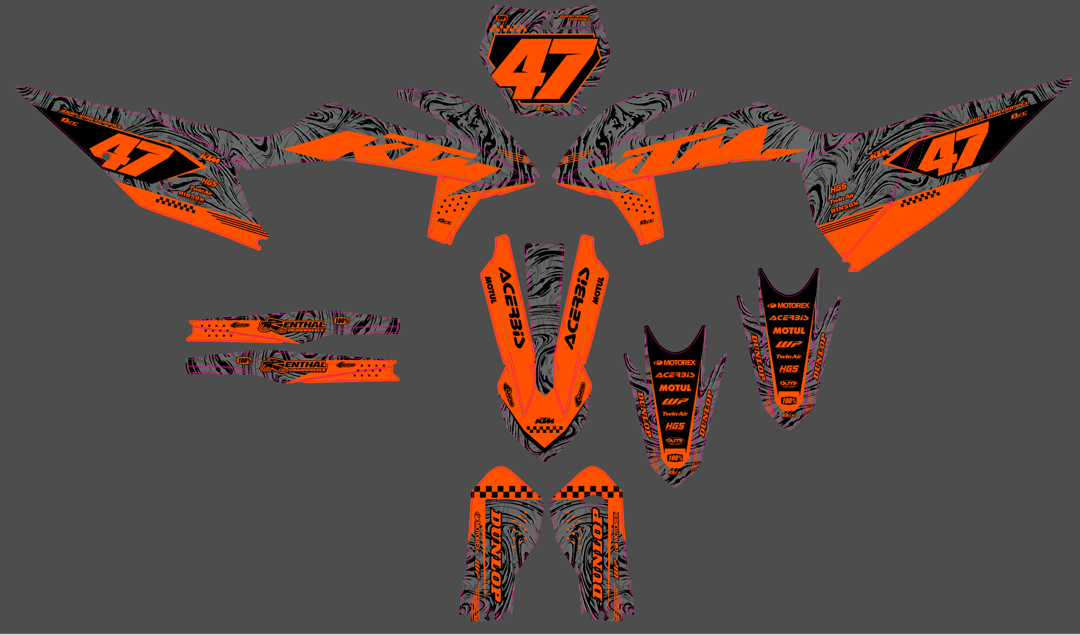 KTM EXC 20-23 #230