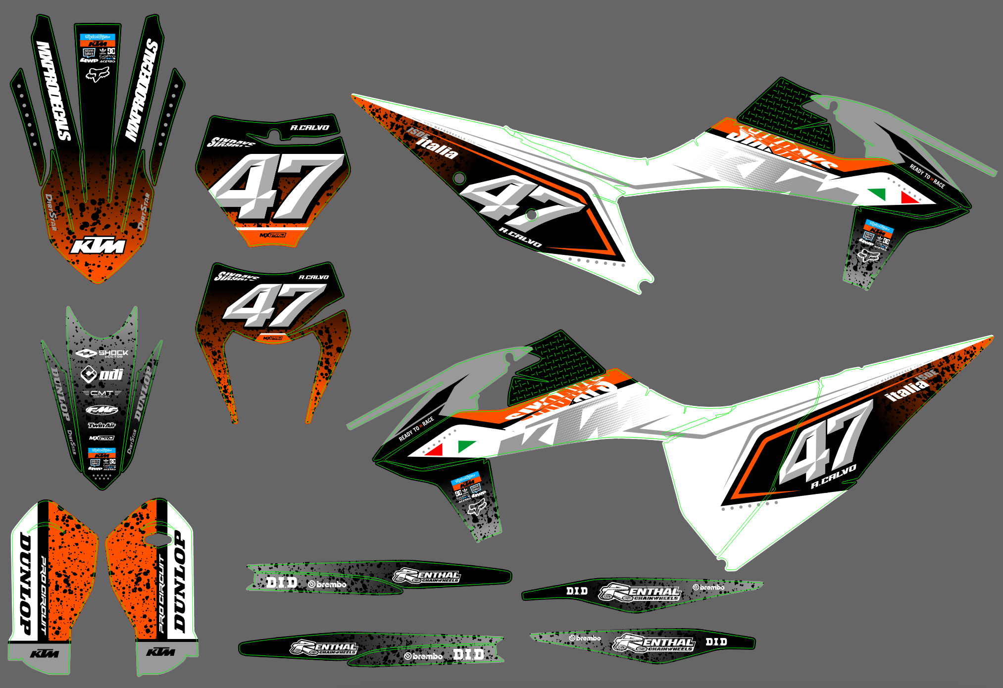 KTM EXC 20-23 #242