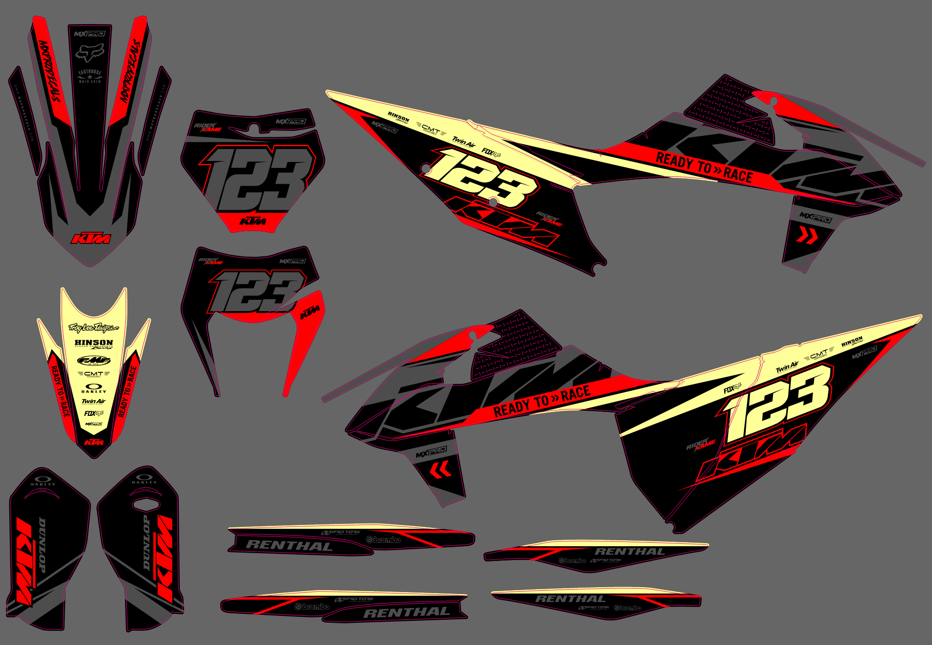 KTM EXC 20-23 #42