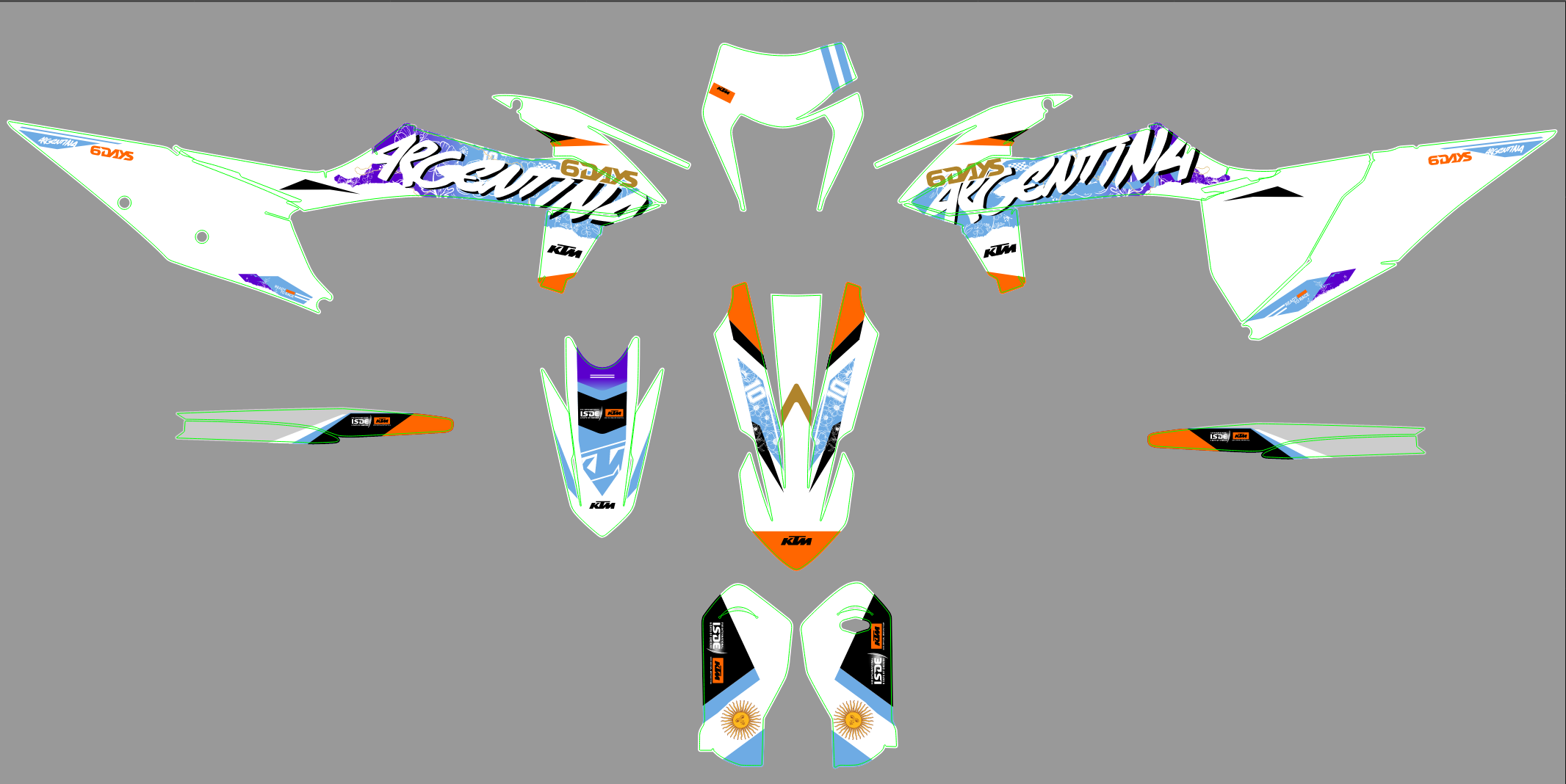 KTM EXC 20-23 #44