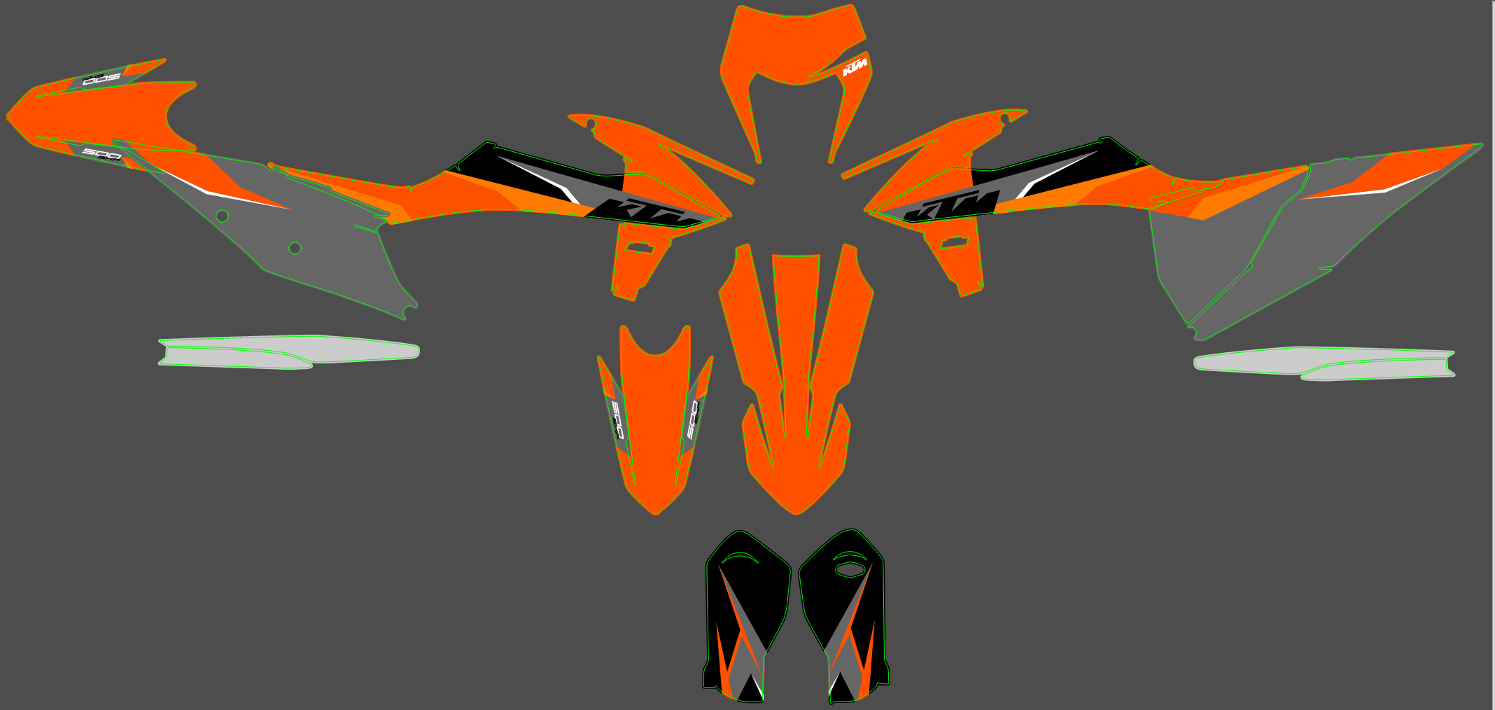 KTM EXC 20-23 #45