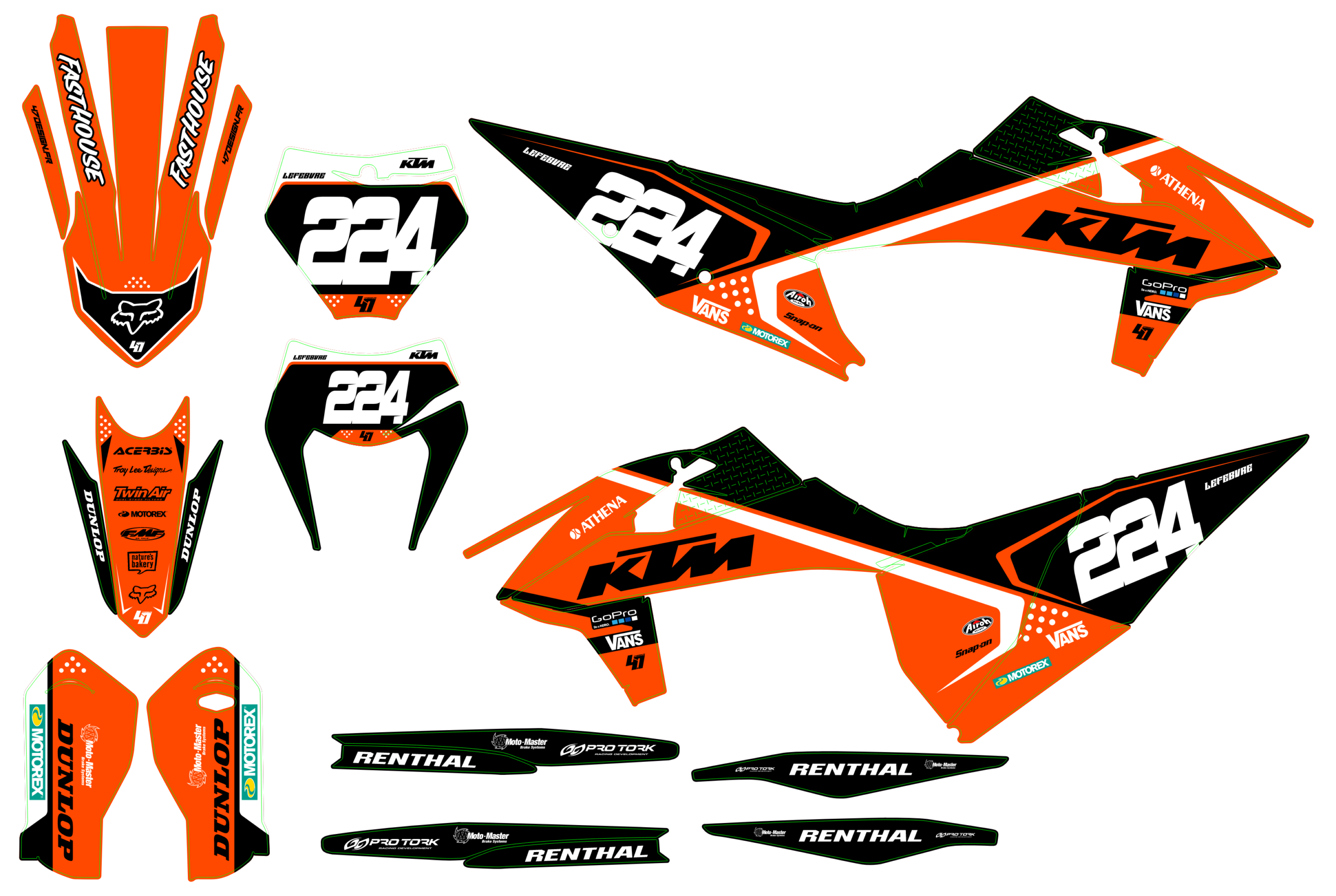 KTM EXC 20-23 #46
