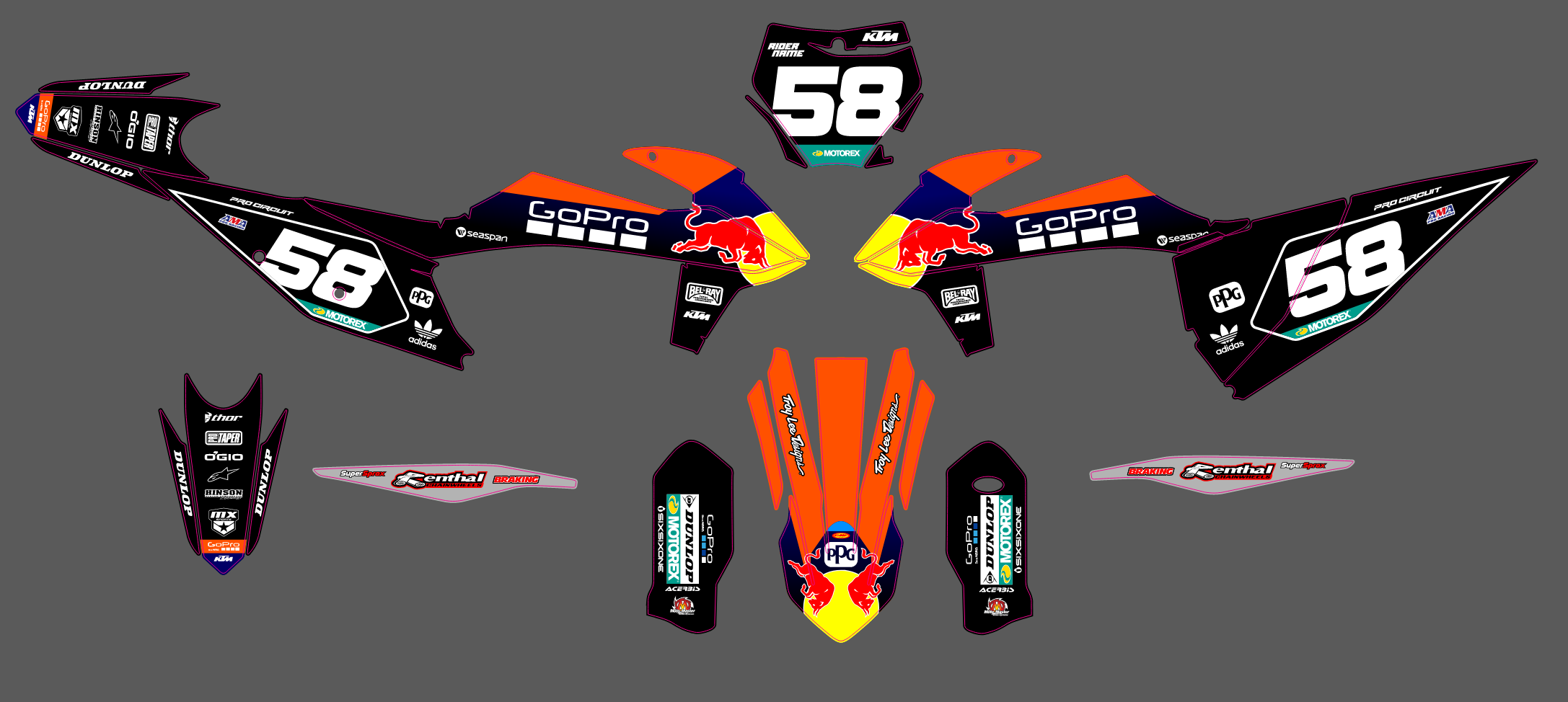 KTM EXC 20-23 #50