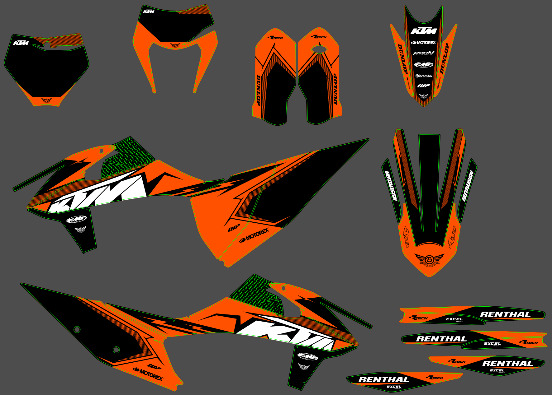 KTM EXC 20-23 #53