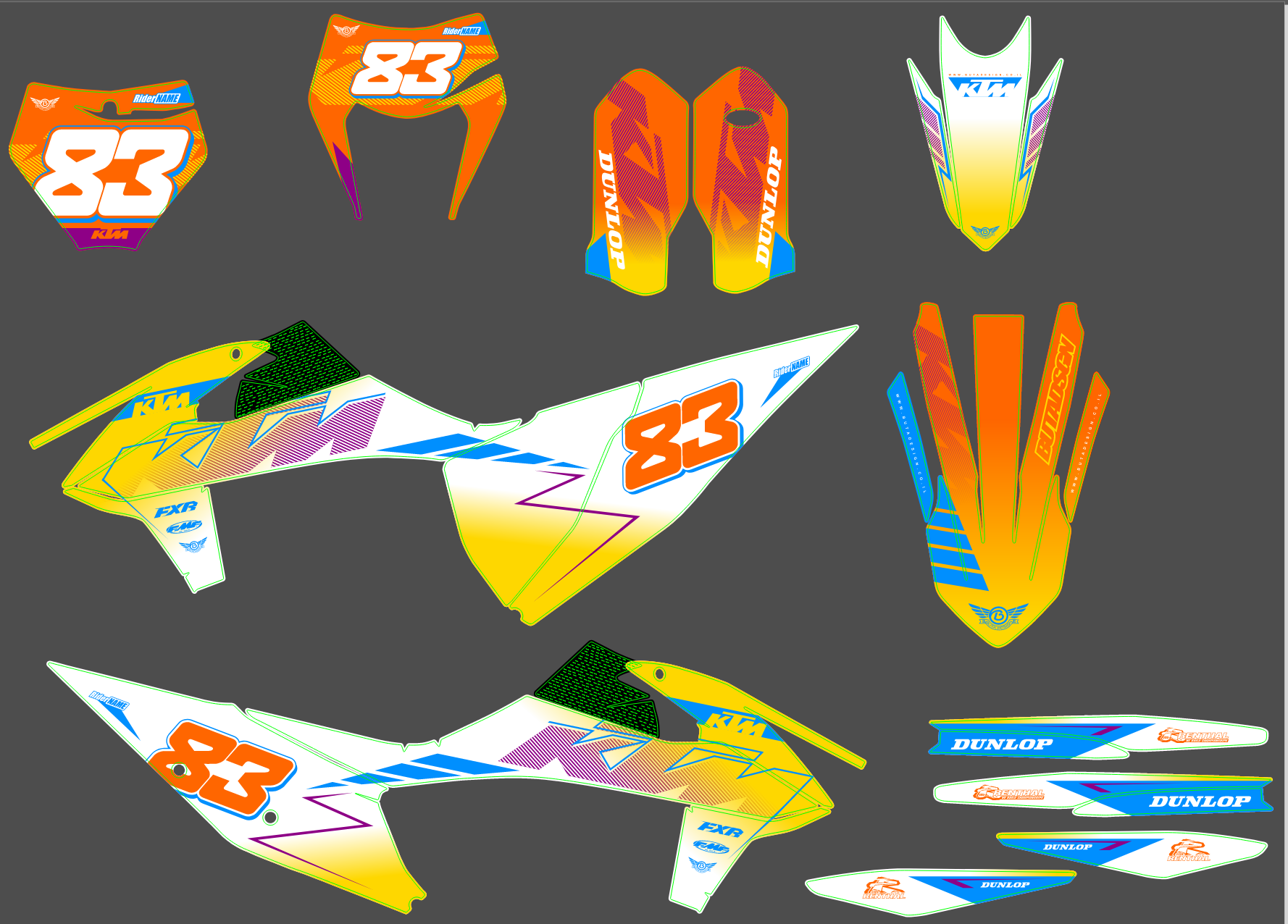 KTM EXC 20-23 #54