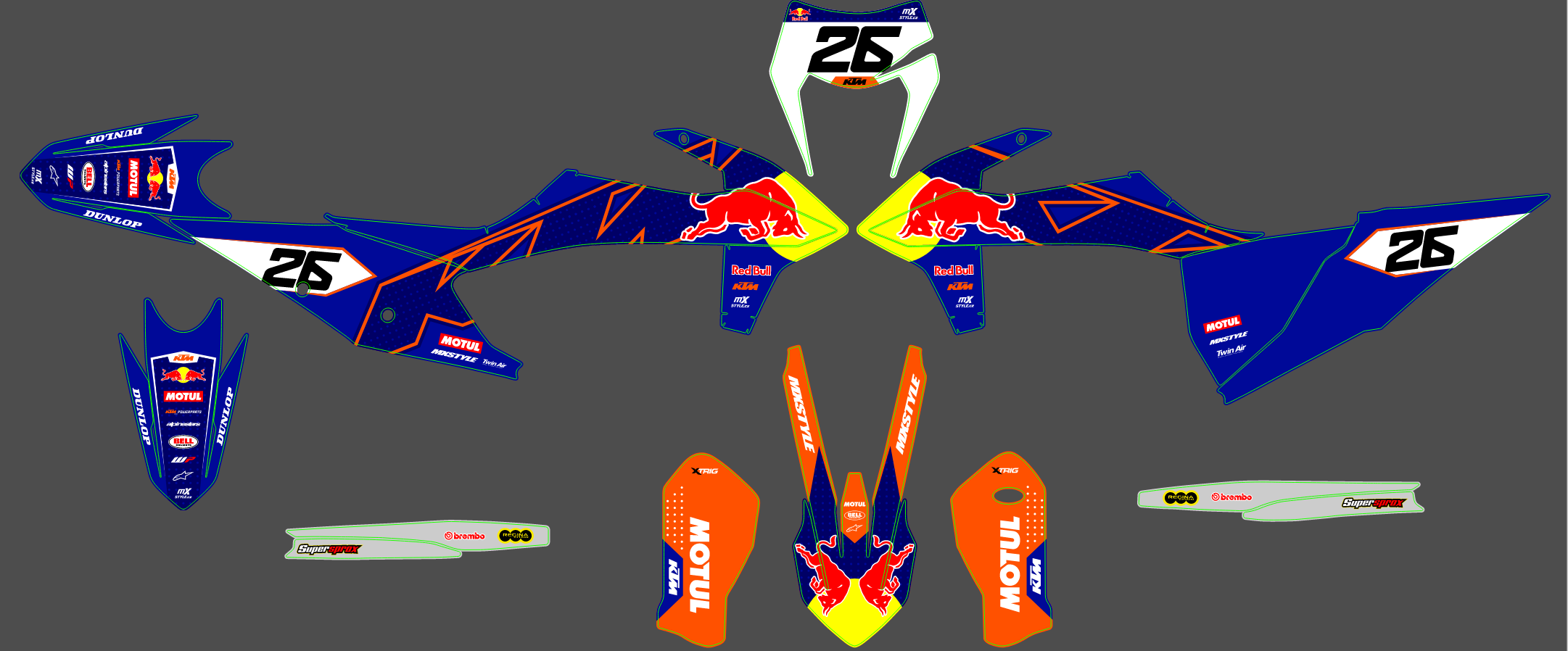 KTM EXC 20-23 #57