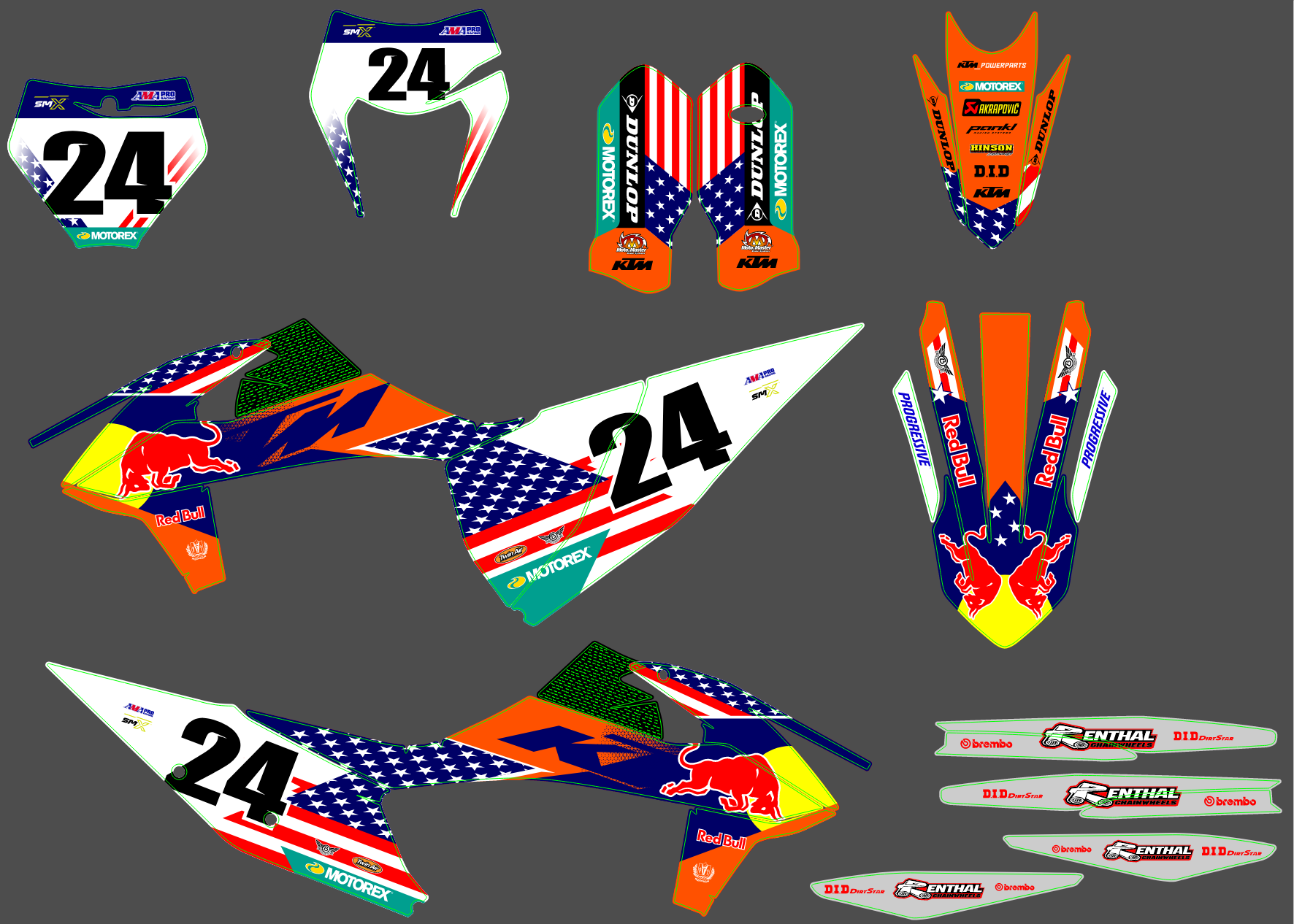 KTM EXC 20-23 #58