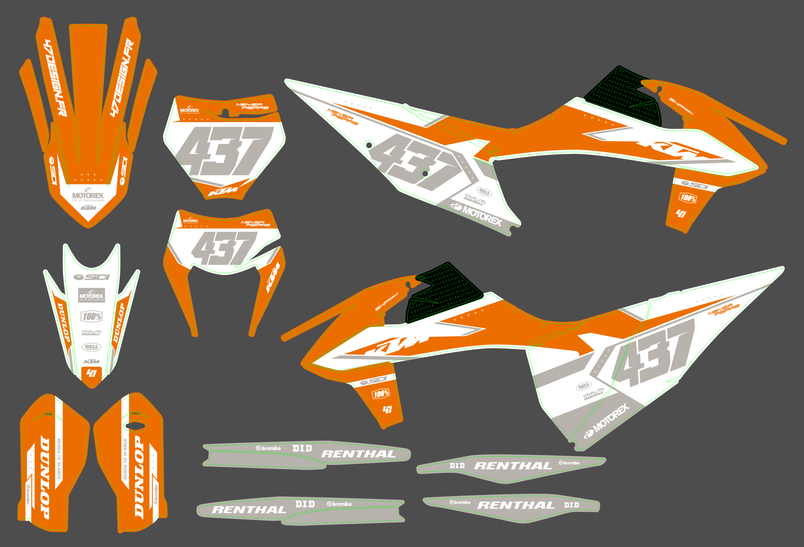 KTM EXC 20-23 #60
