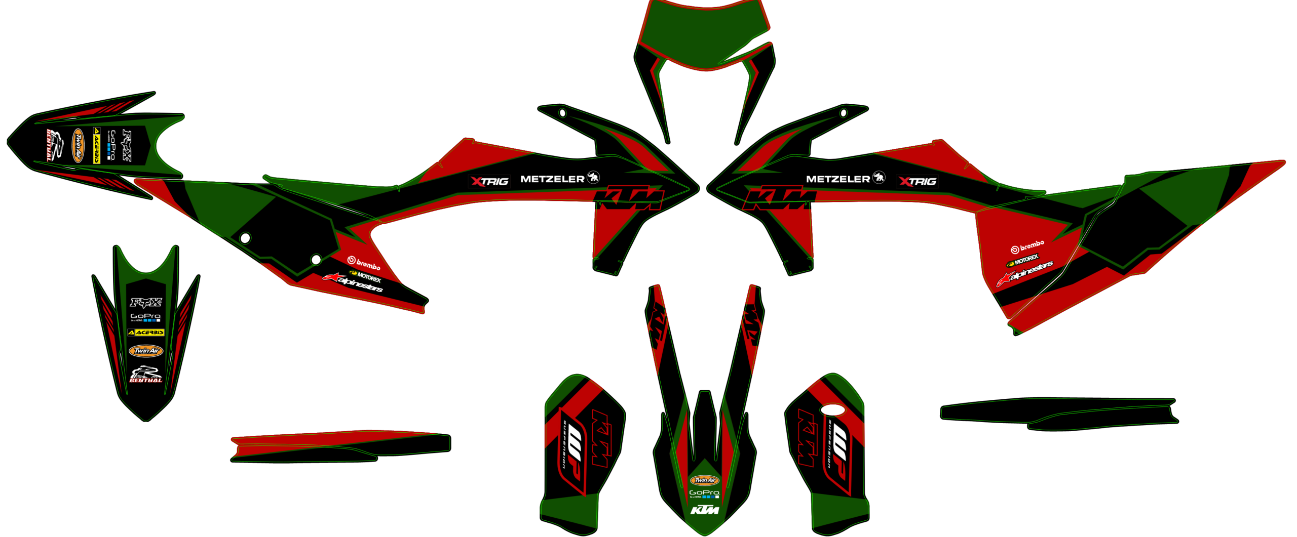 KTM EXC 20-23 #64