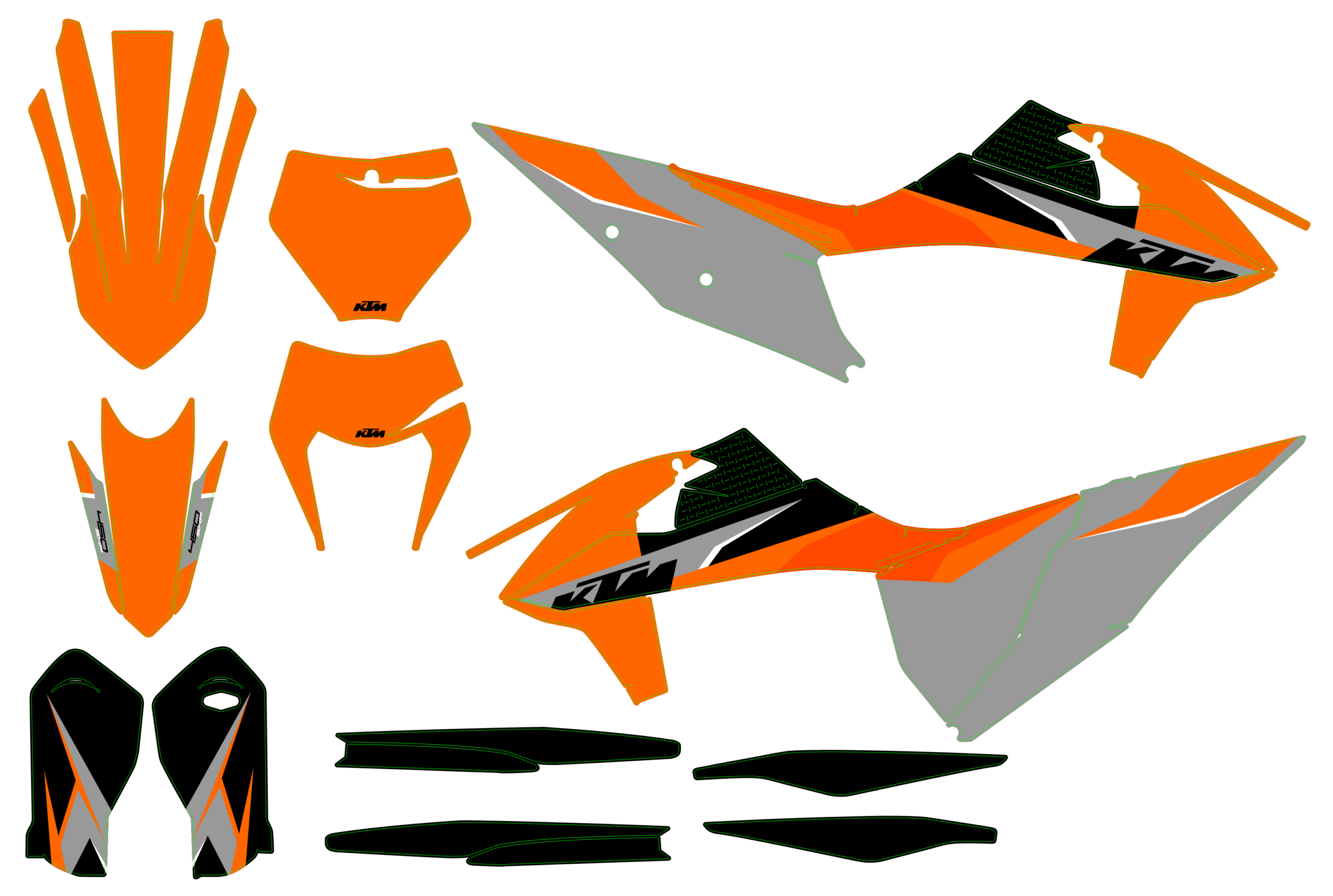 KTM EXC 20-23 #68