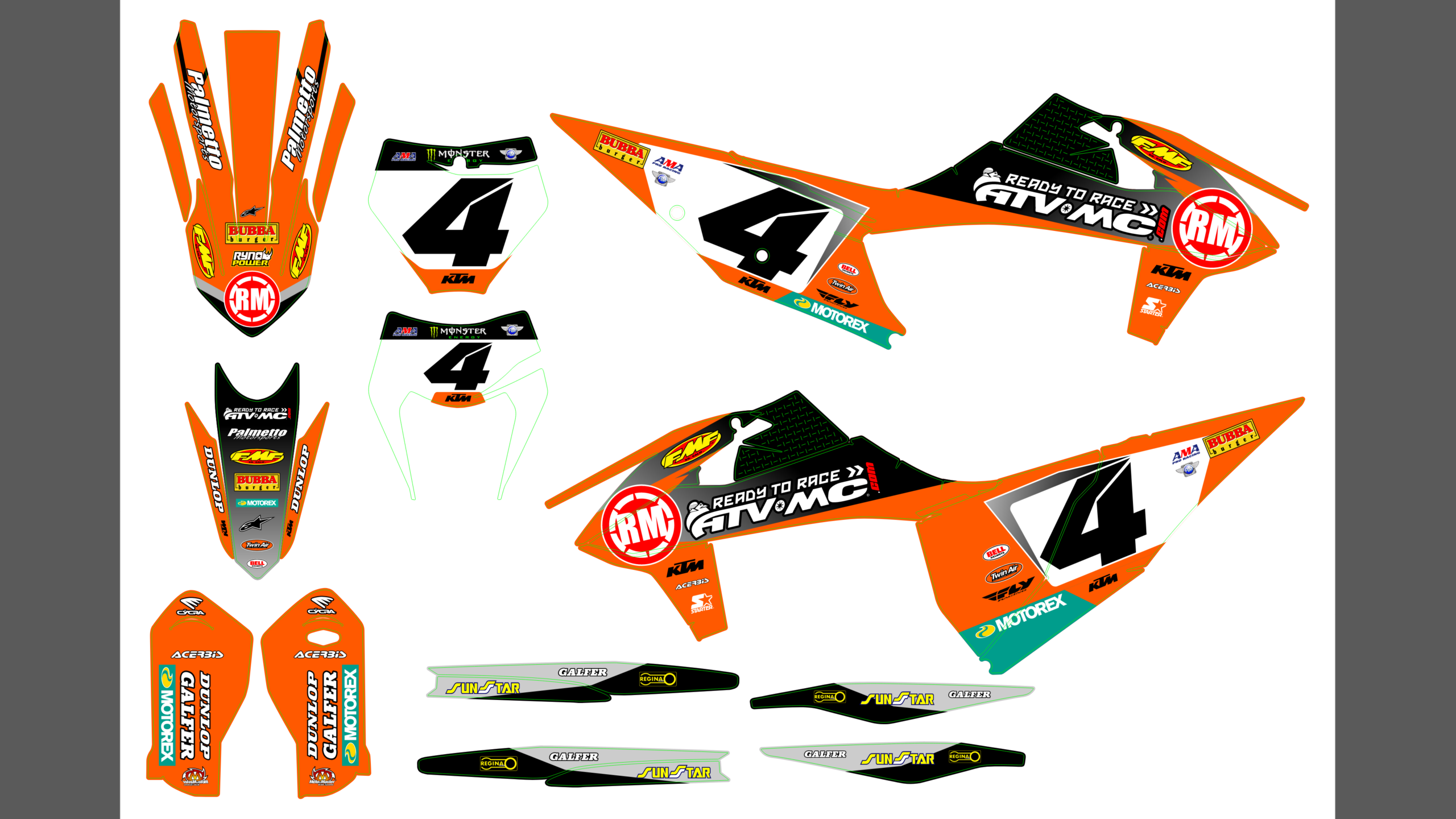 KTM EXC 20-23 #71