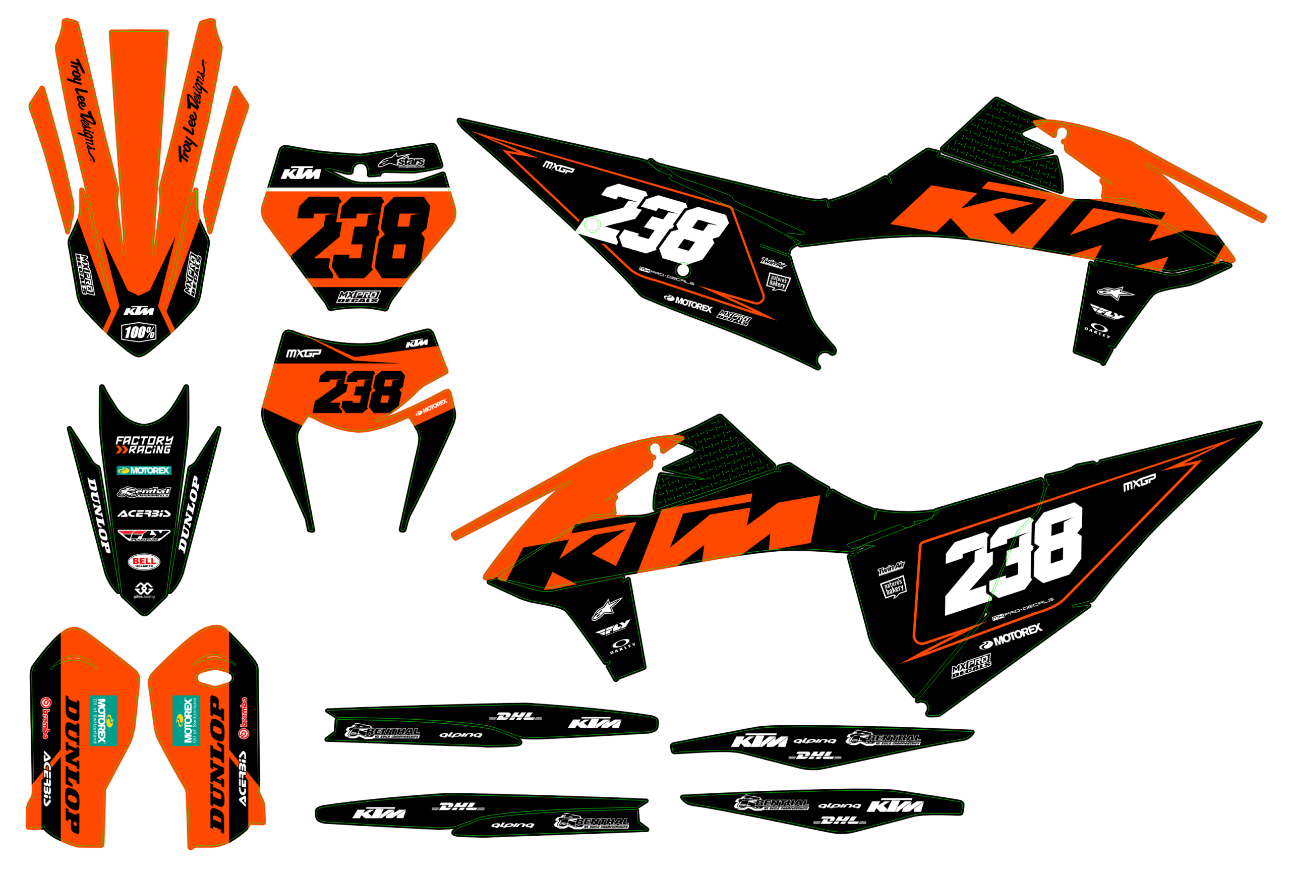 KTM EXC 20-23 #72