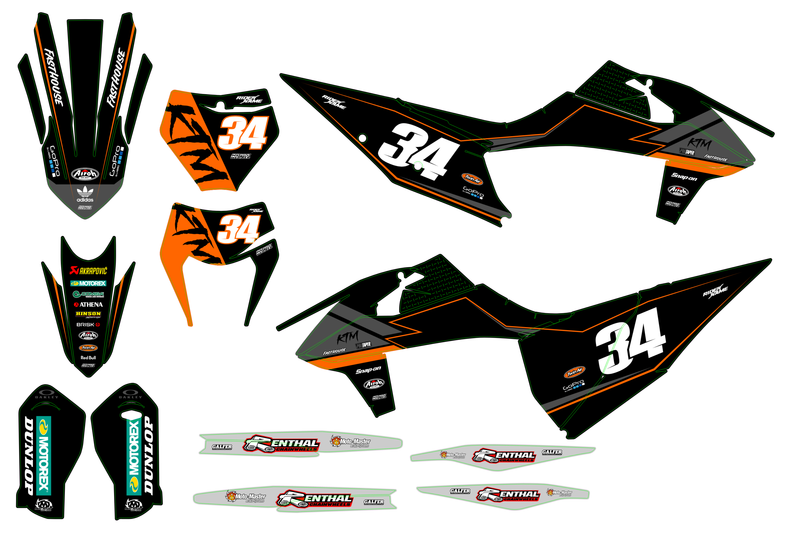 KTM EXC 20-23 #76