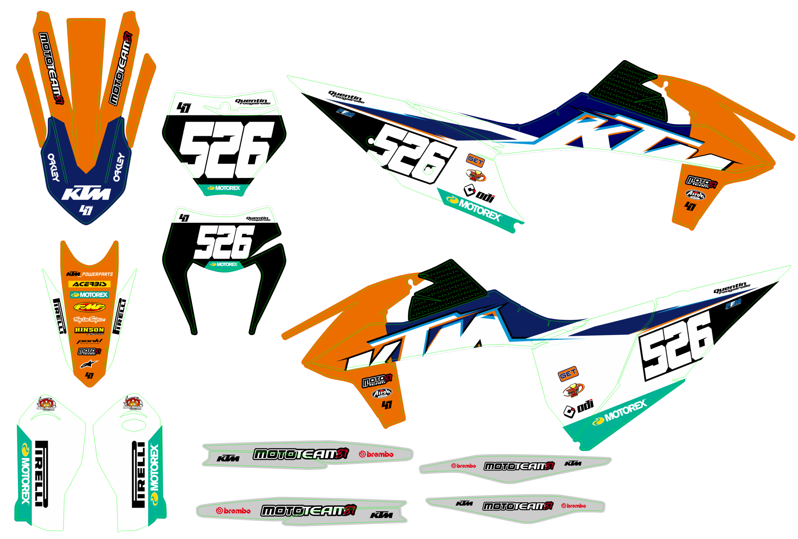 KTM EXC 20-23 #81