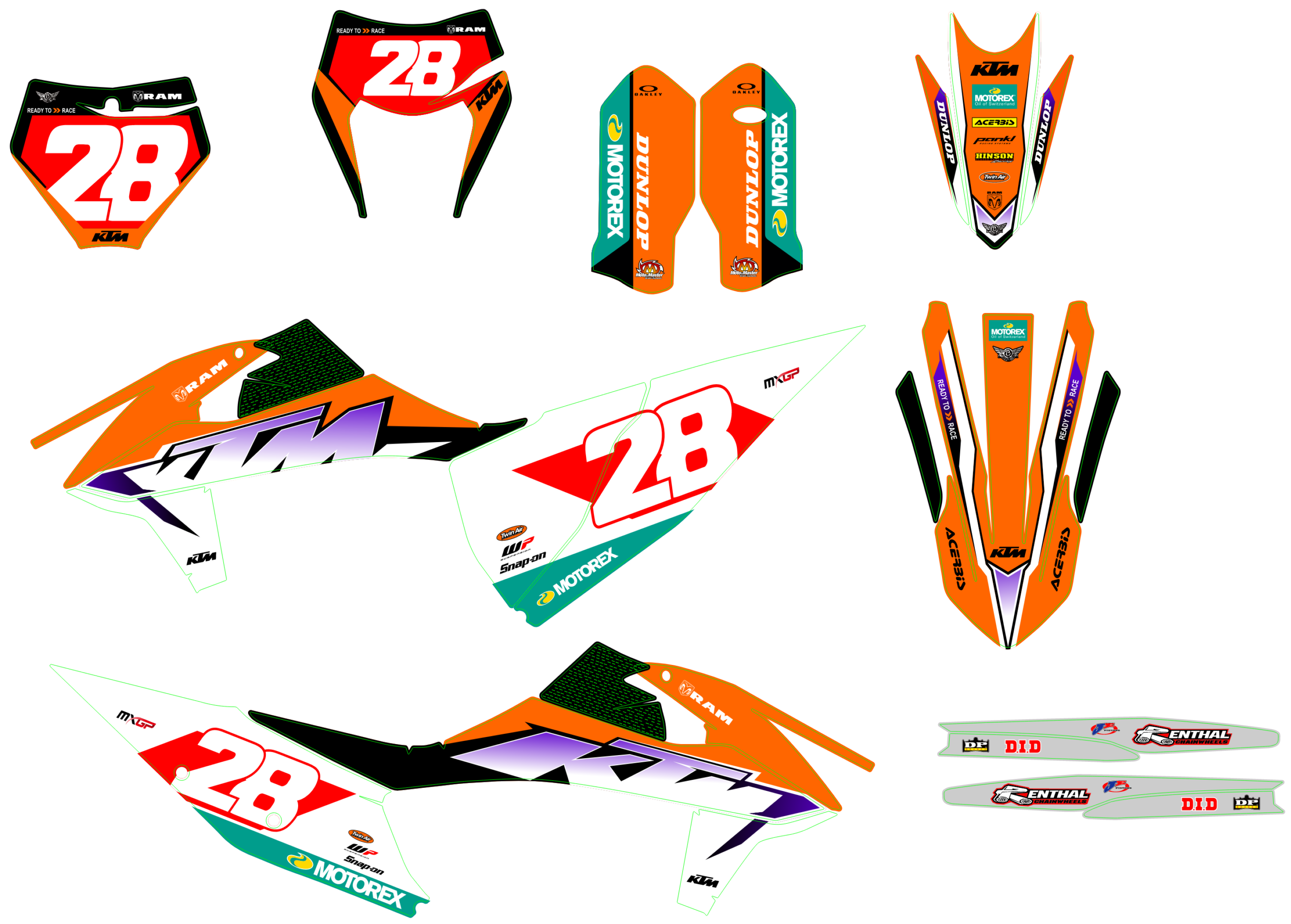 KTM EXC 20-23 #83