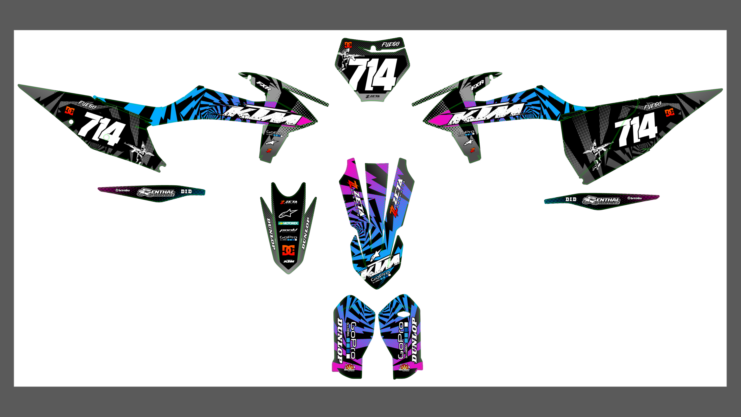 KTM EXC 20-23 #86