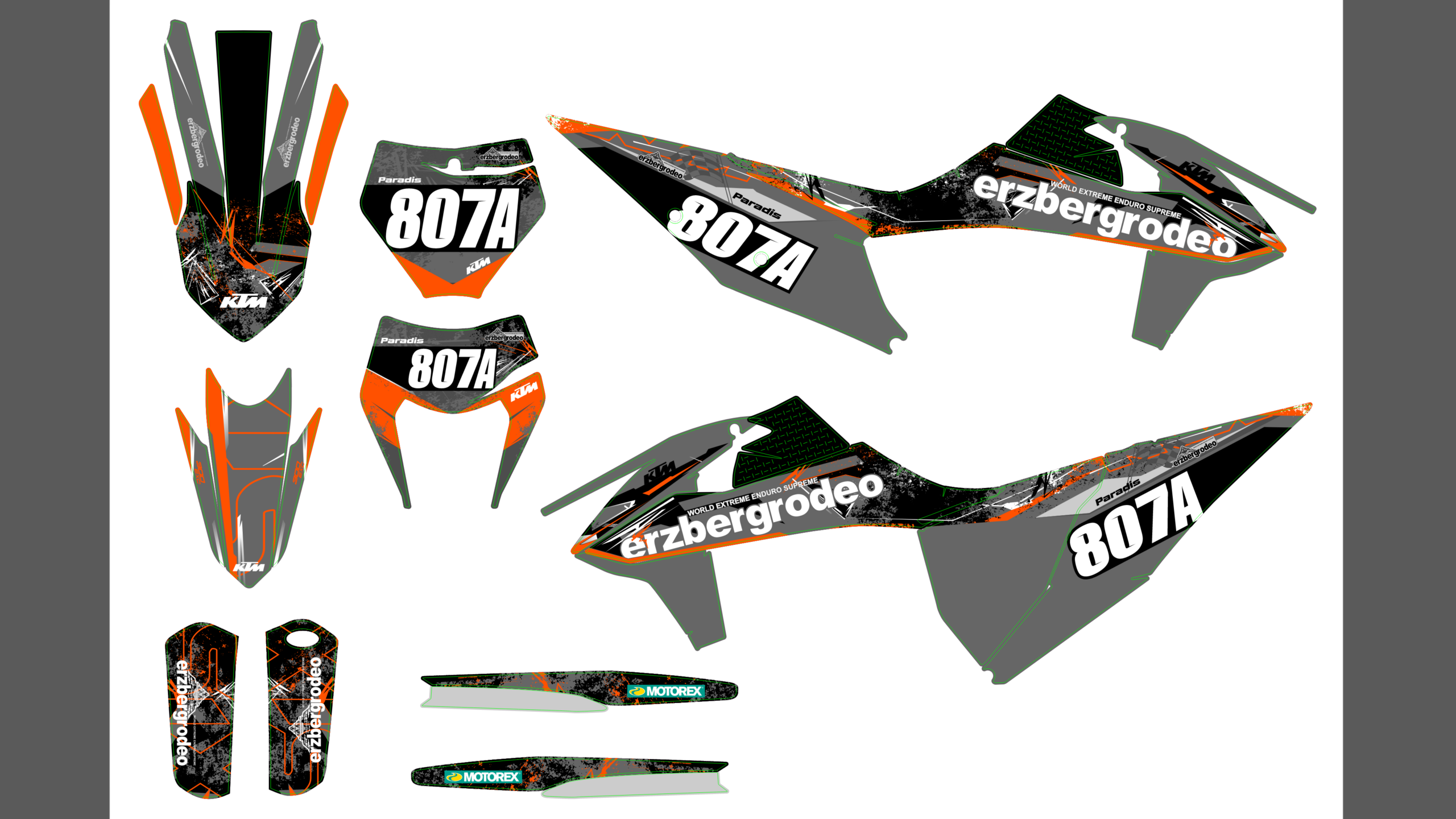 KTM EXC 20-23 #87