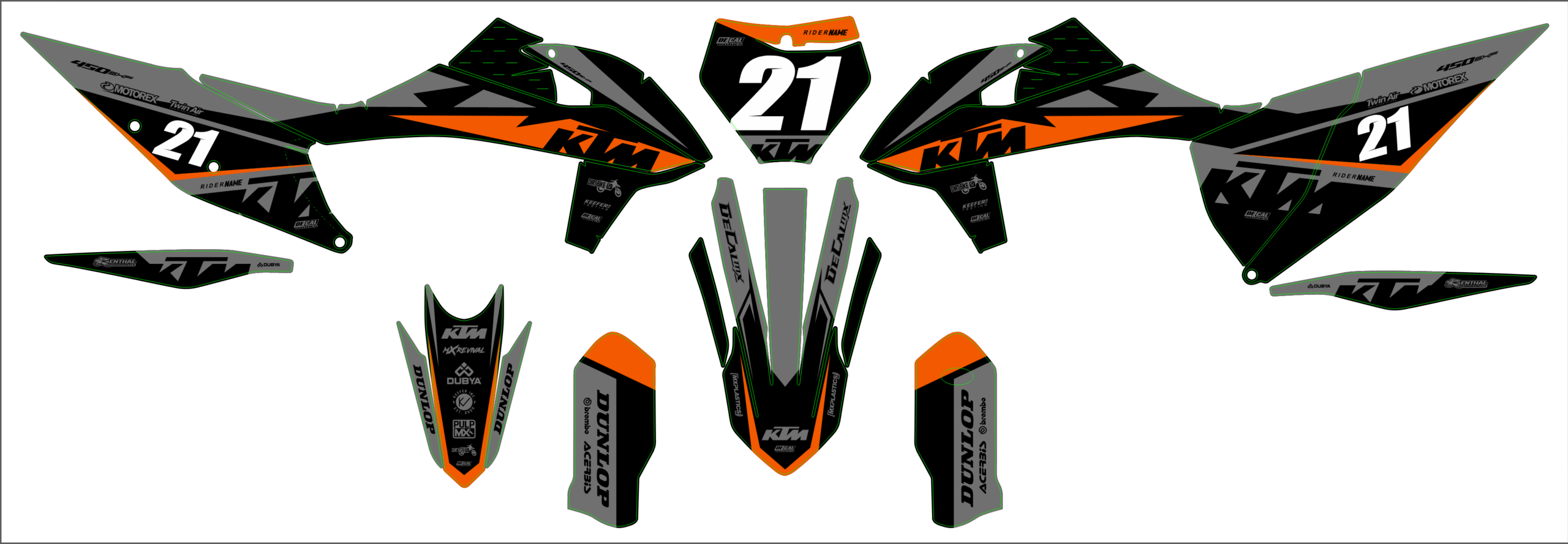 KTM EXC 20-23 #89