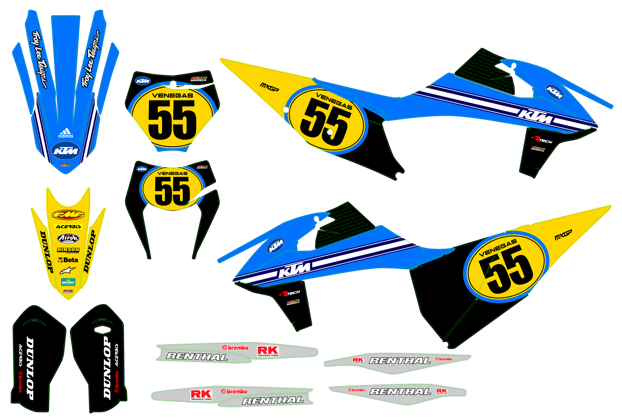 KTM EXC 20-23 #93