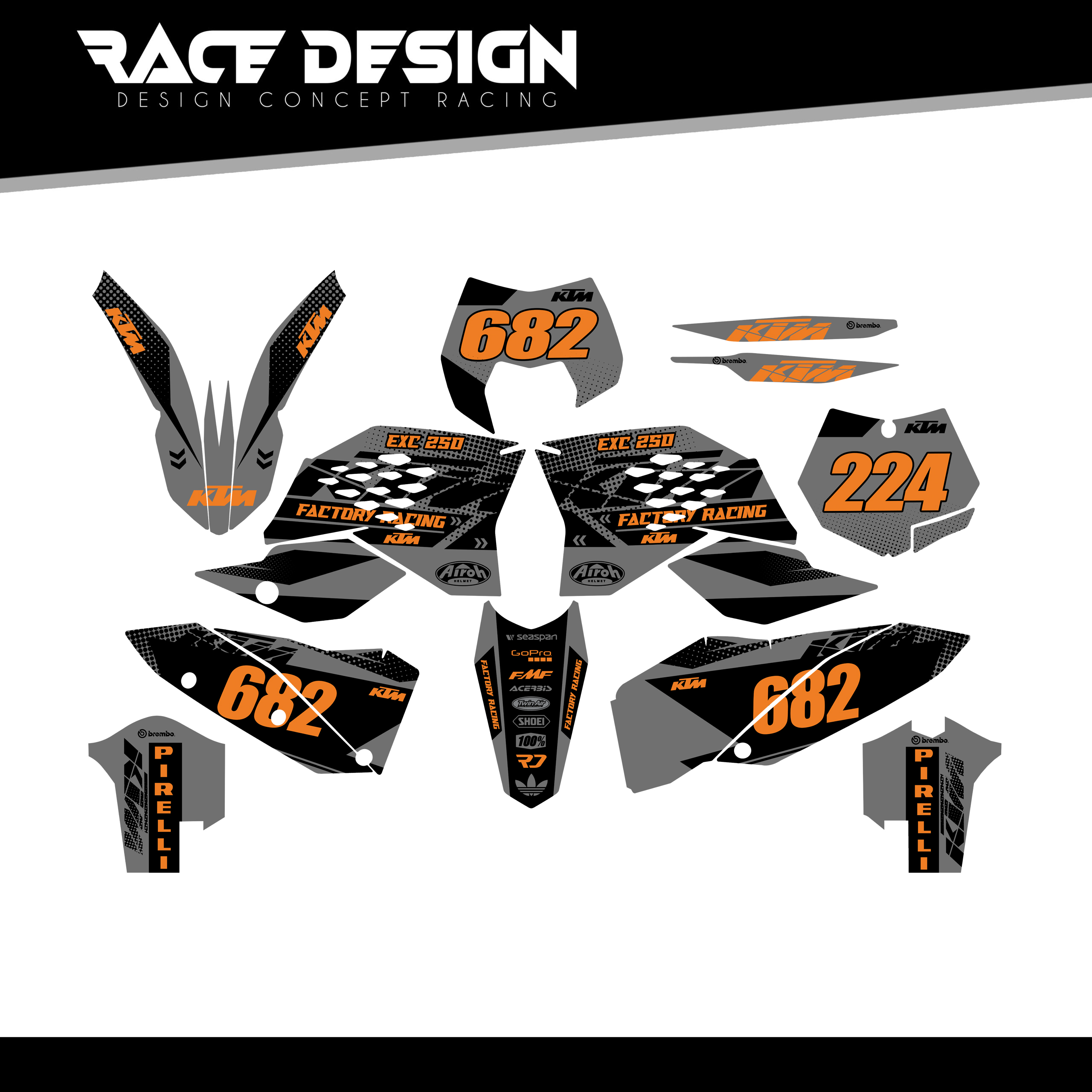 KTM EXC 08-11 #24