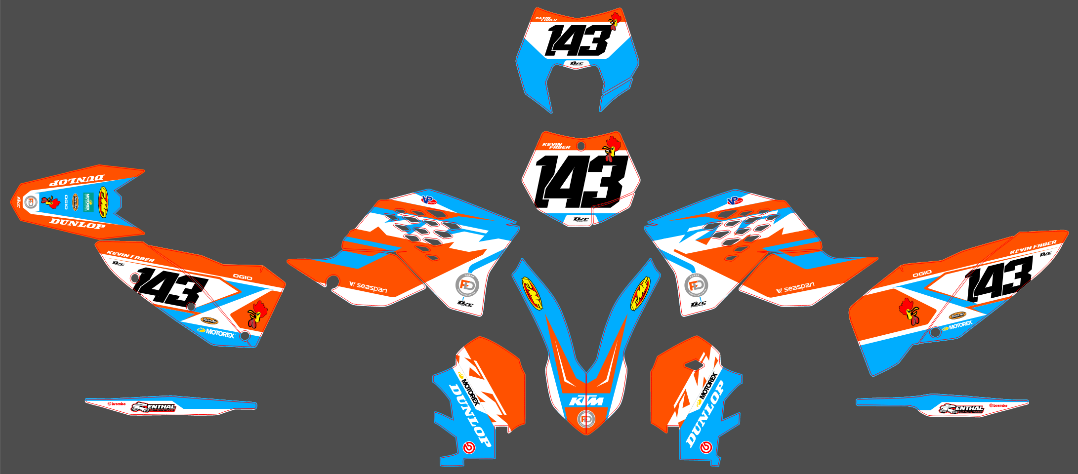KTM EXC 08-11 #47