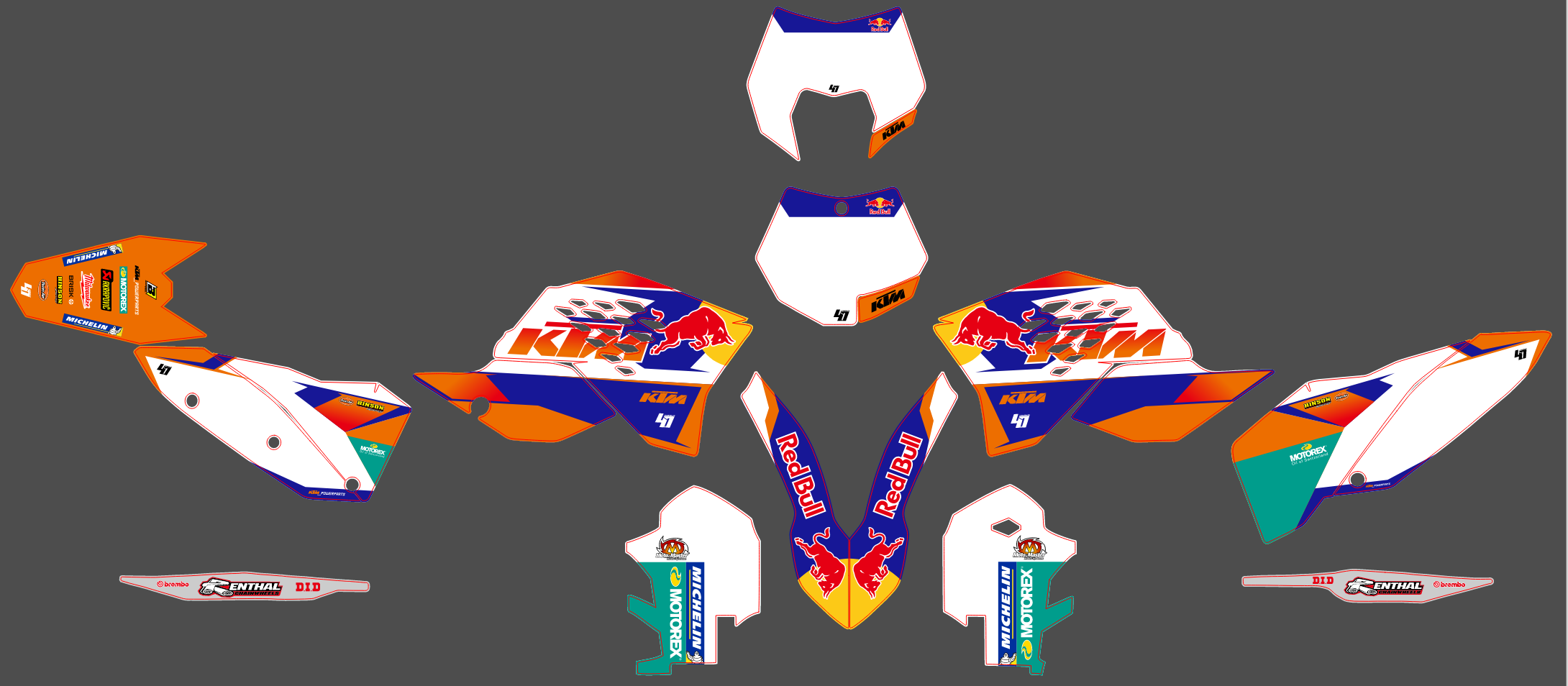 KTM EXC 08-11 #49