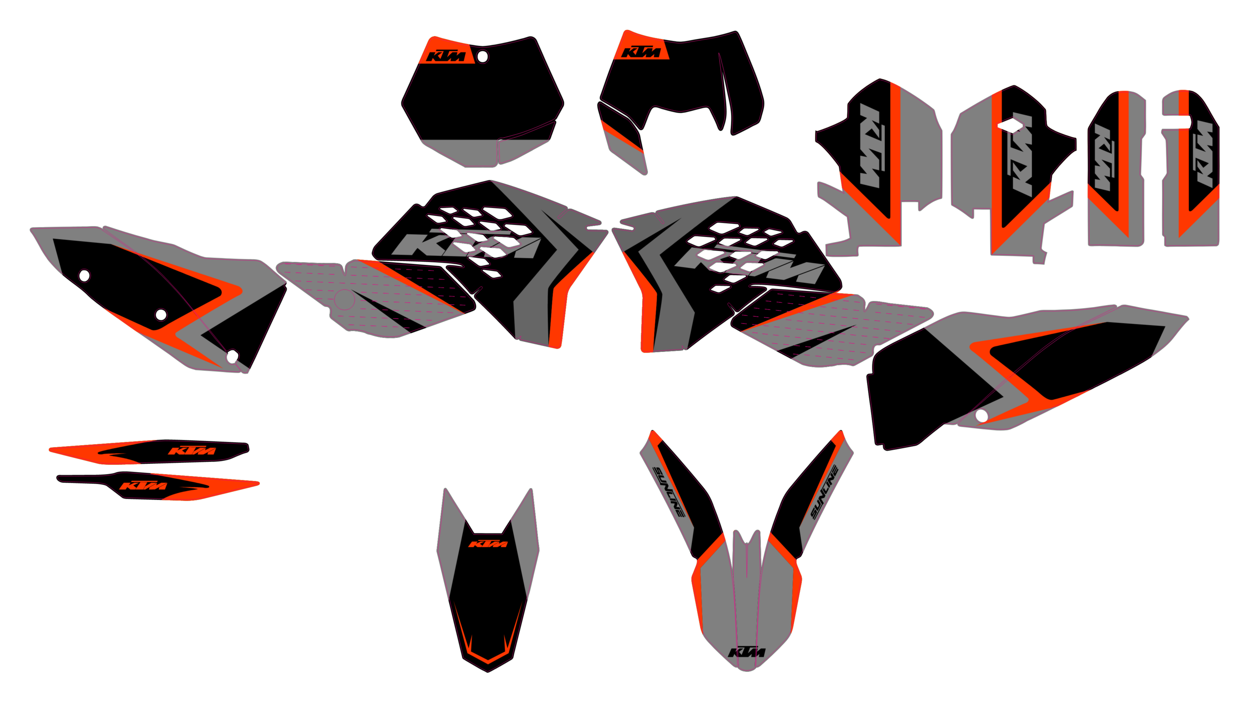 KTM EXC 08-11 #57