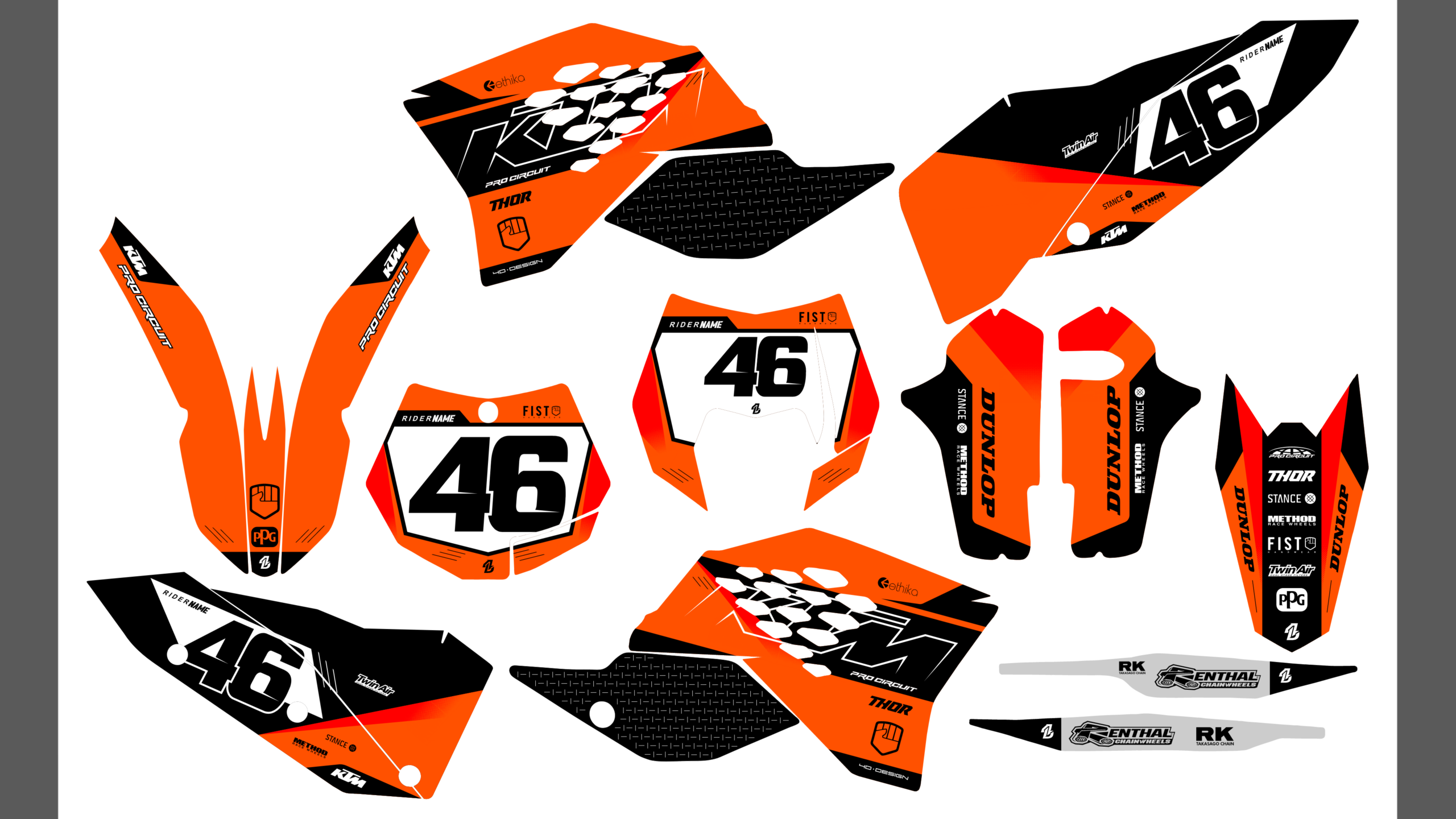 KTM EXC 08-11 #59
