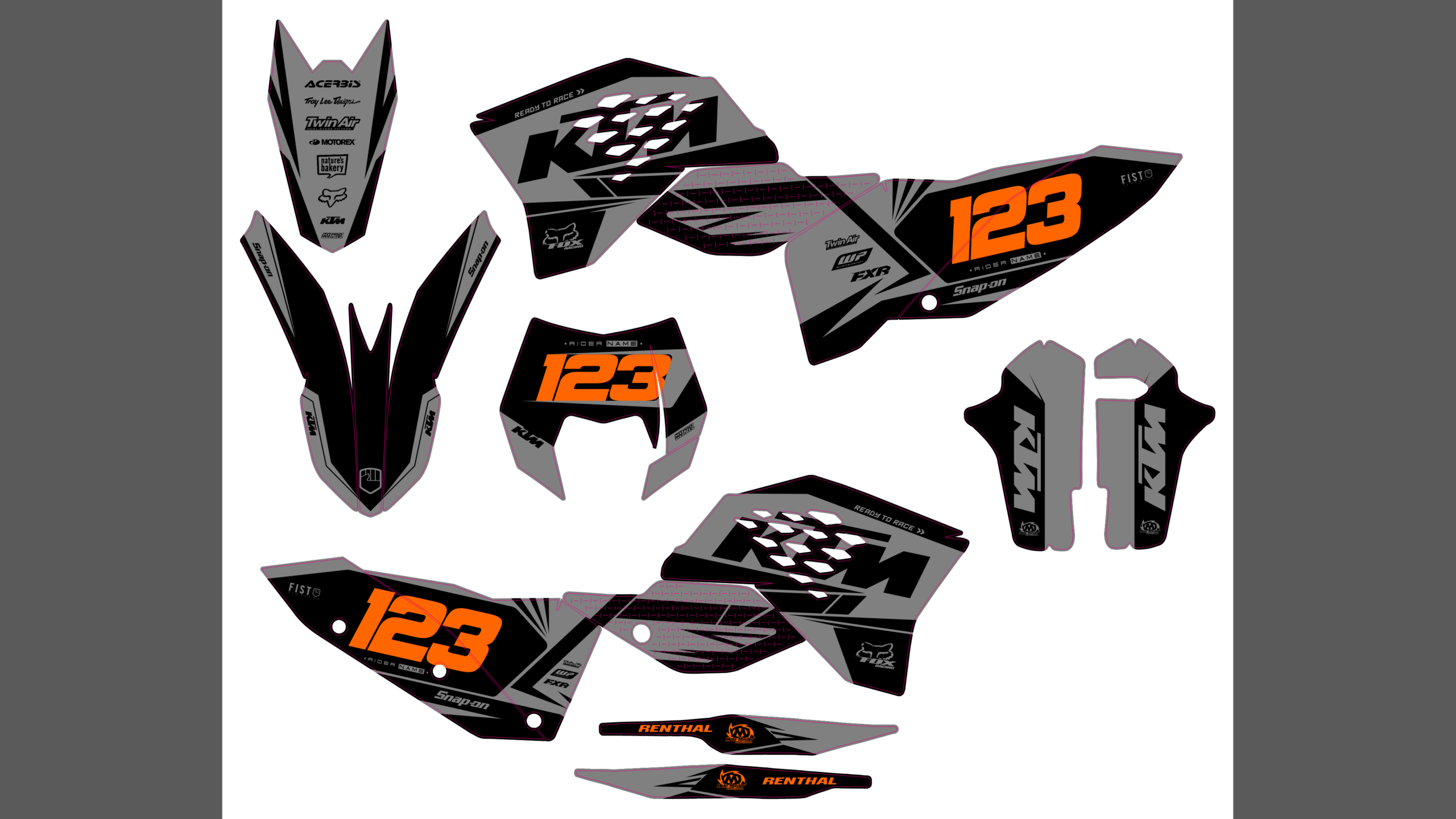 KTM EXC 08-11 #60