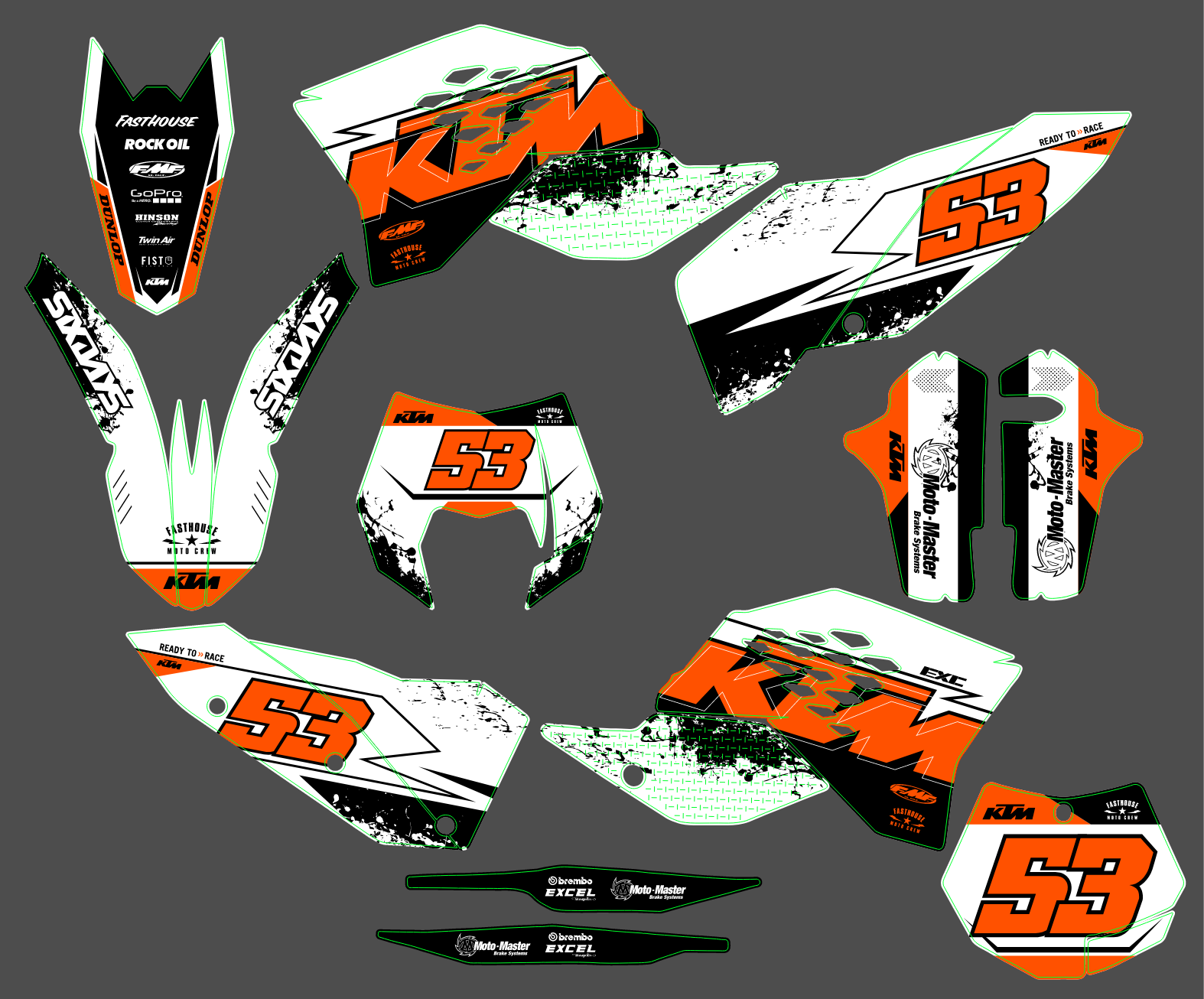 KTM EXC 08-11 #70