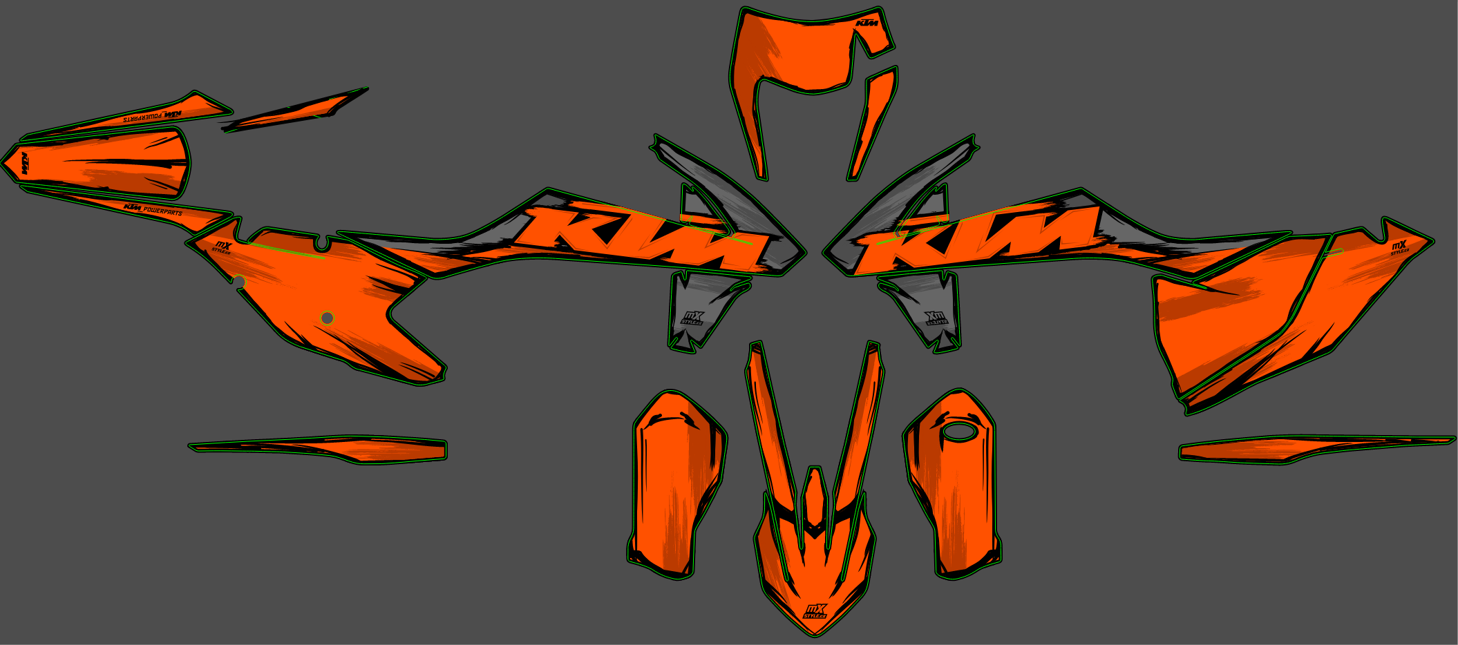 KTM EXC 17-19 #103