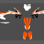 KTM EXC 17-19 #74 - Image 1