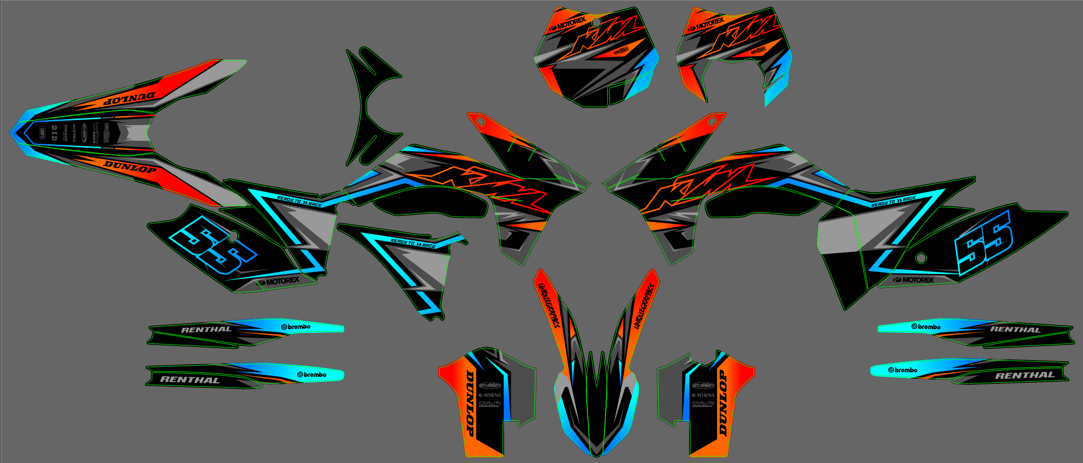 KTM EXC 12-13 #25